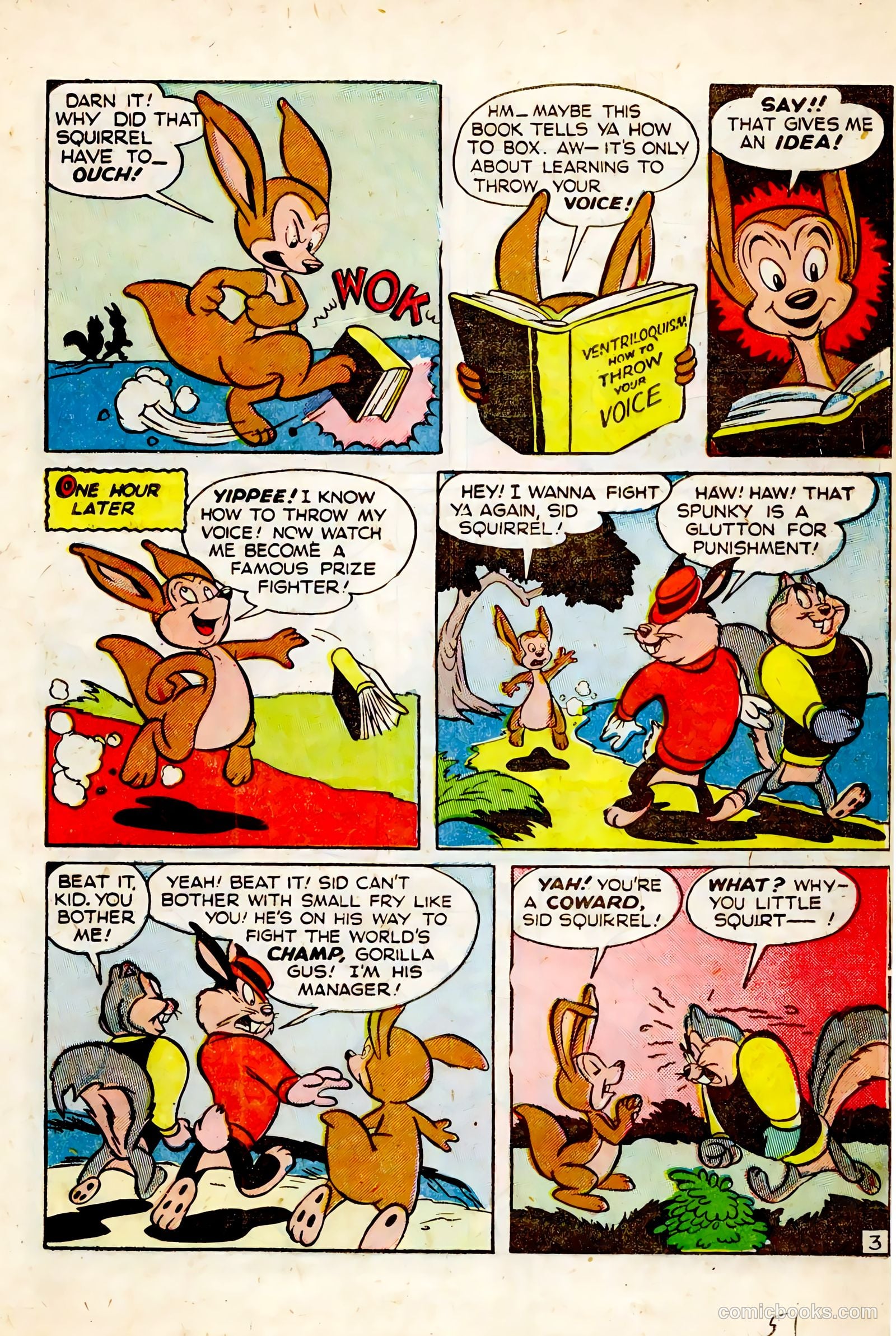 Frisky Animals #56 (1953) — page 16 of 37
