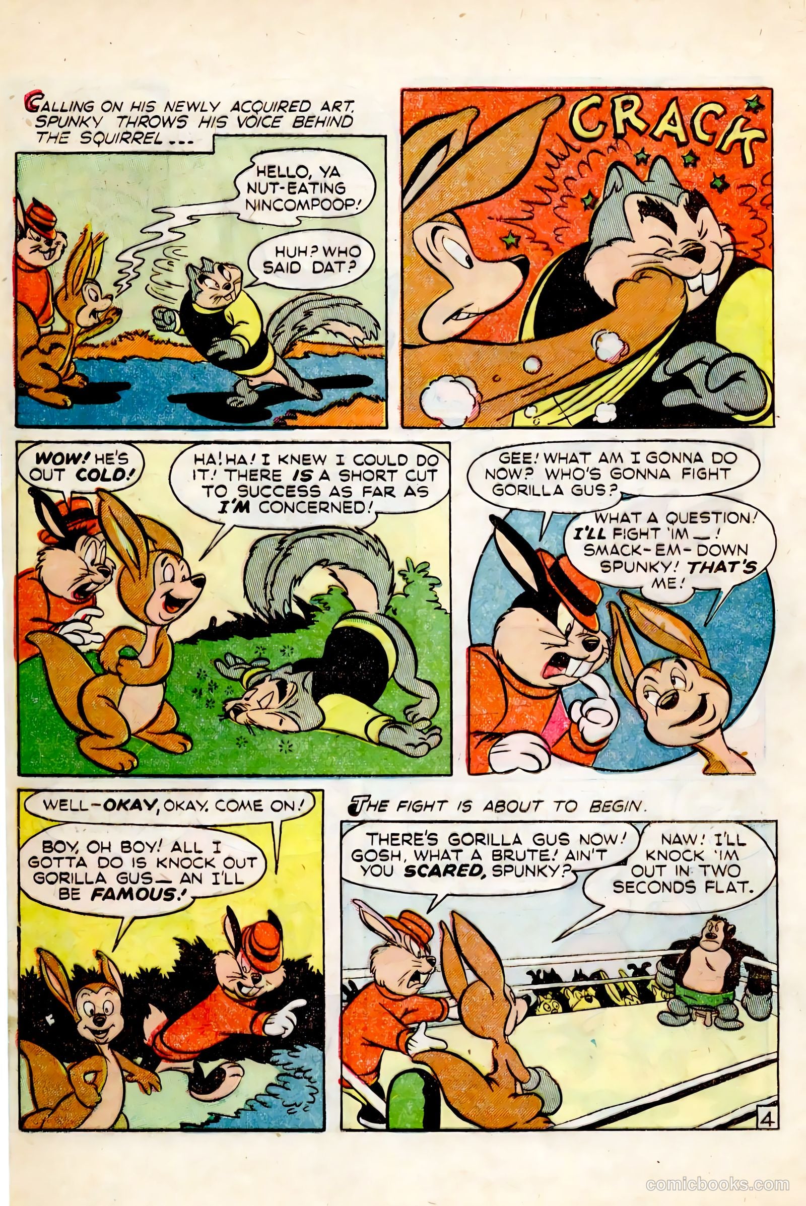 Frisky Animals #56 (1953) — page 17 of 37