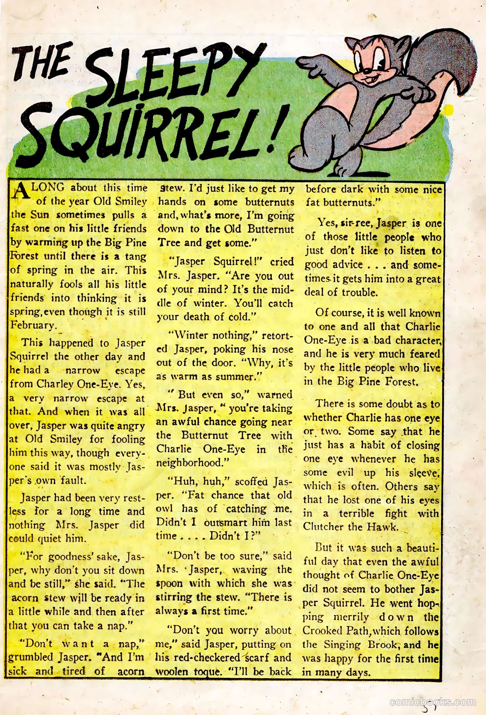 Frisky Animals #56 (1953) — page 20 of 37