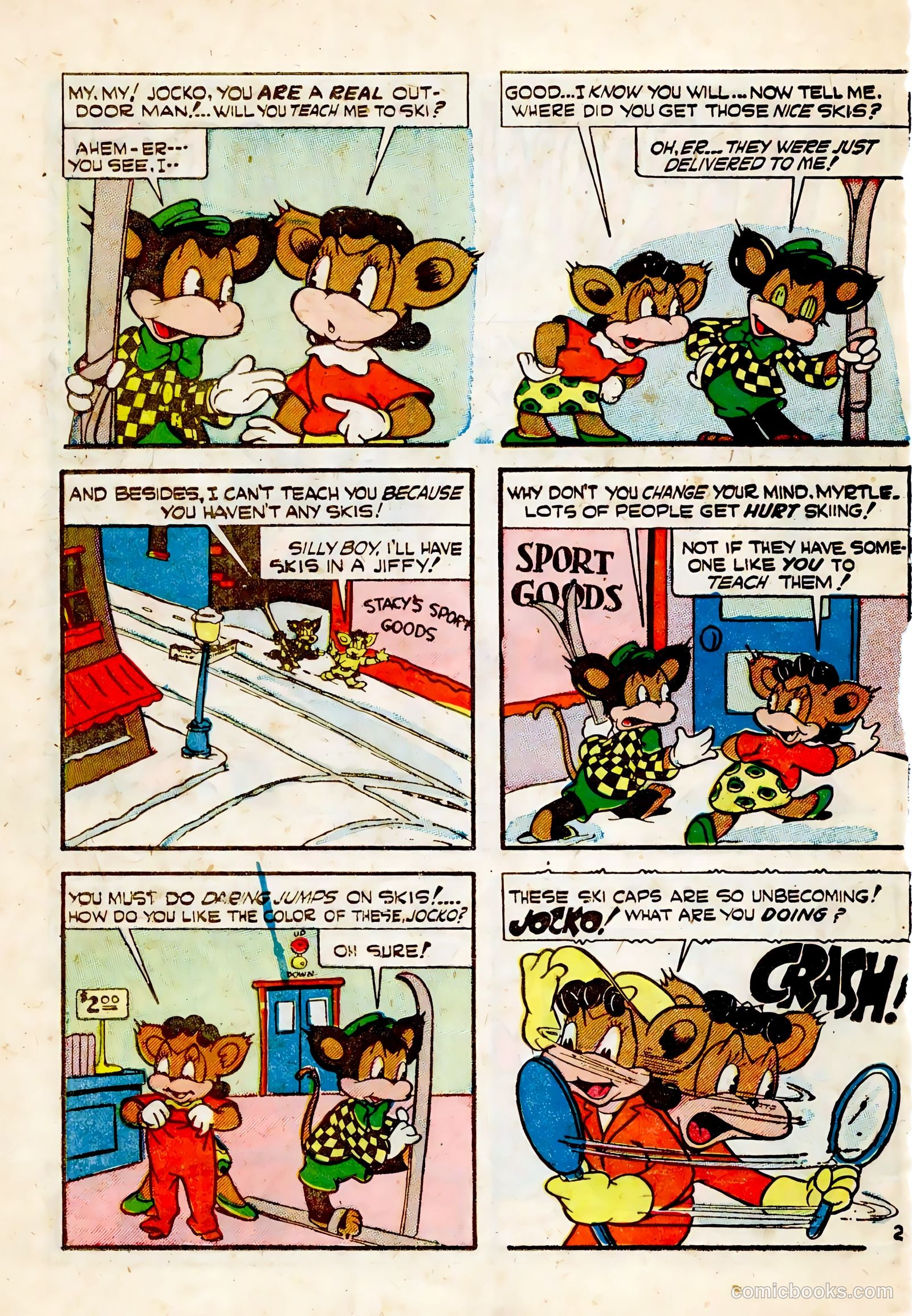 Frisky Animals #56 (1953) — page 23 of 37