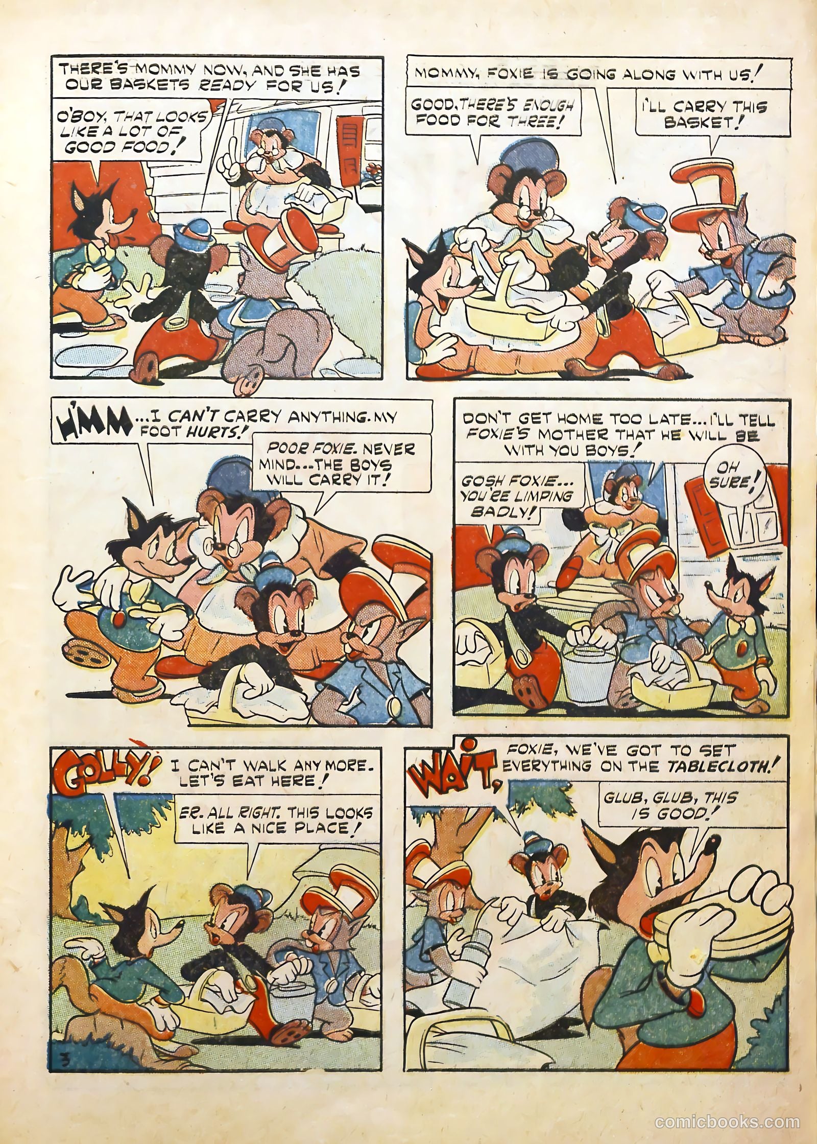 Frisky Animals on Parade #1 (1957) — page 5 of 36