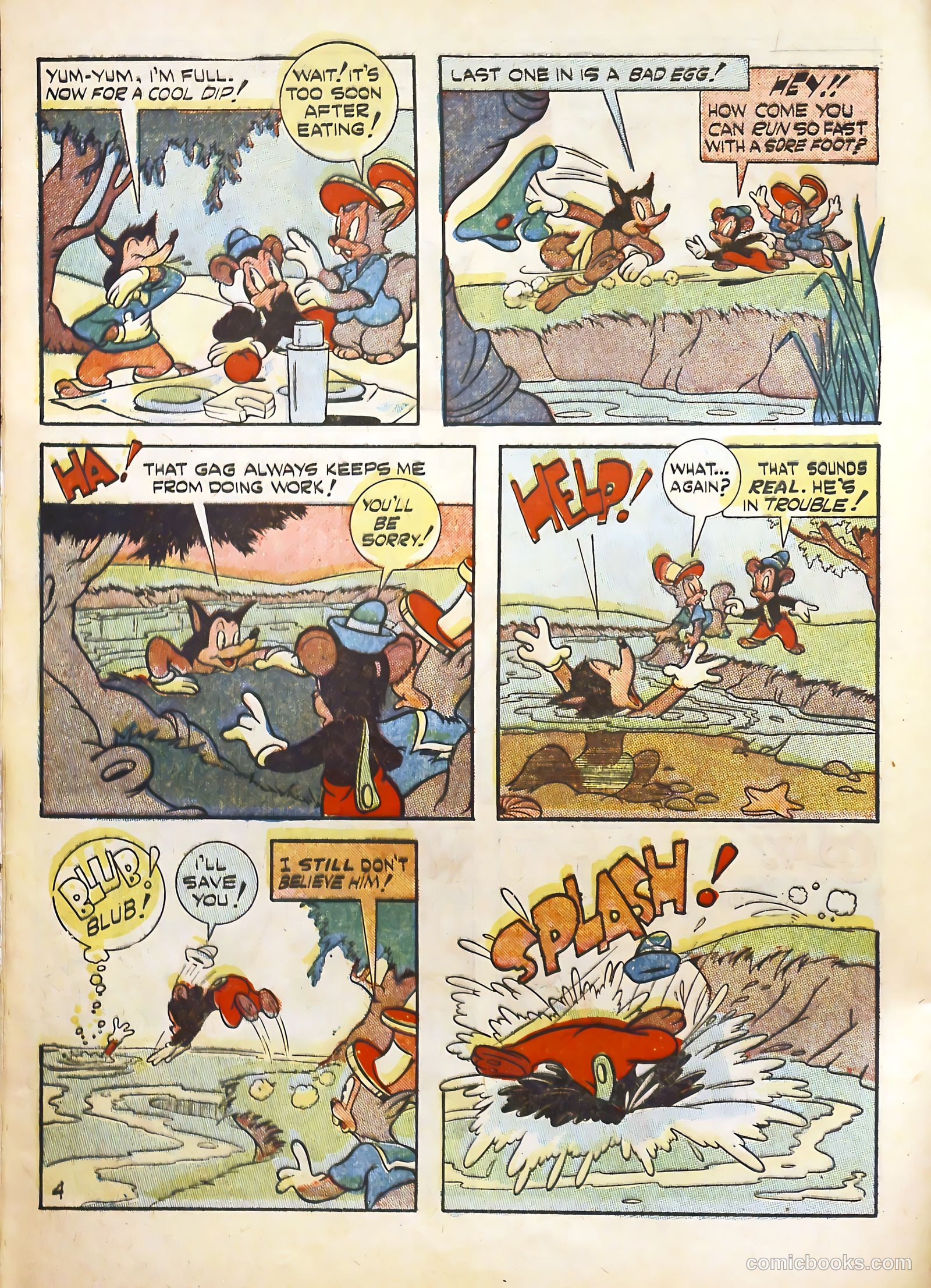 Frisky Animals on Parade #1 (1957) — page 6 of 36