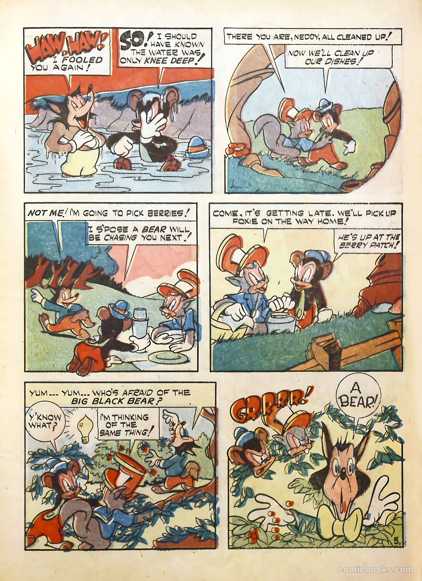 Frisky Animals on Parade #1 (1957) — page 7 of 36