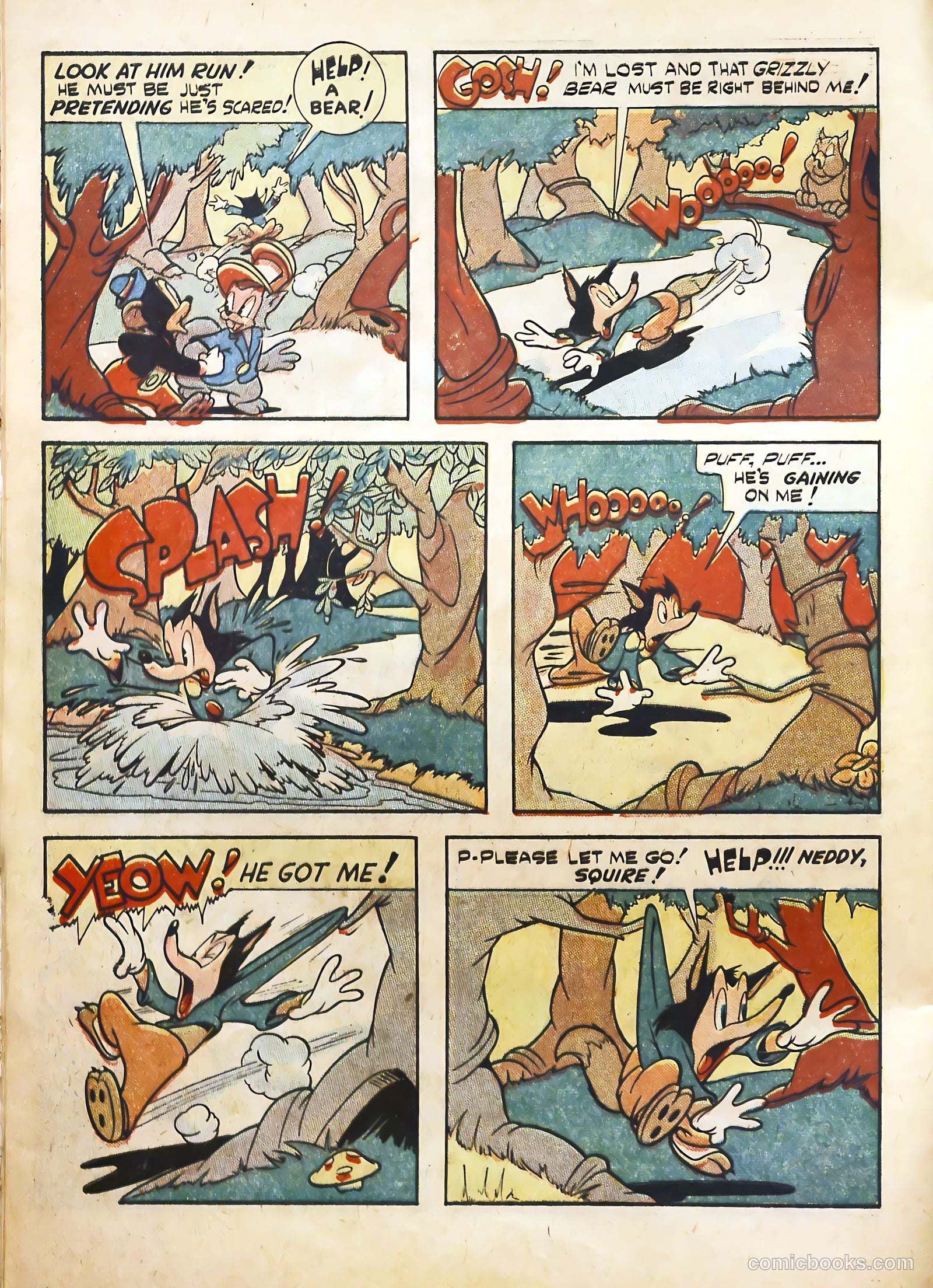 Frisky Animals on Parade #1 (1957) — page 8 of 36