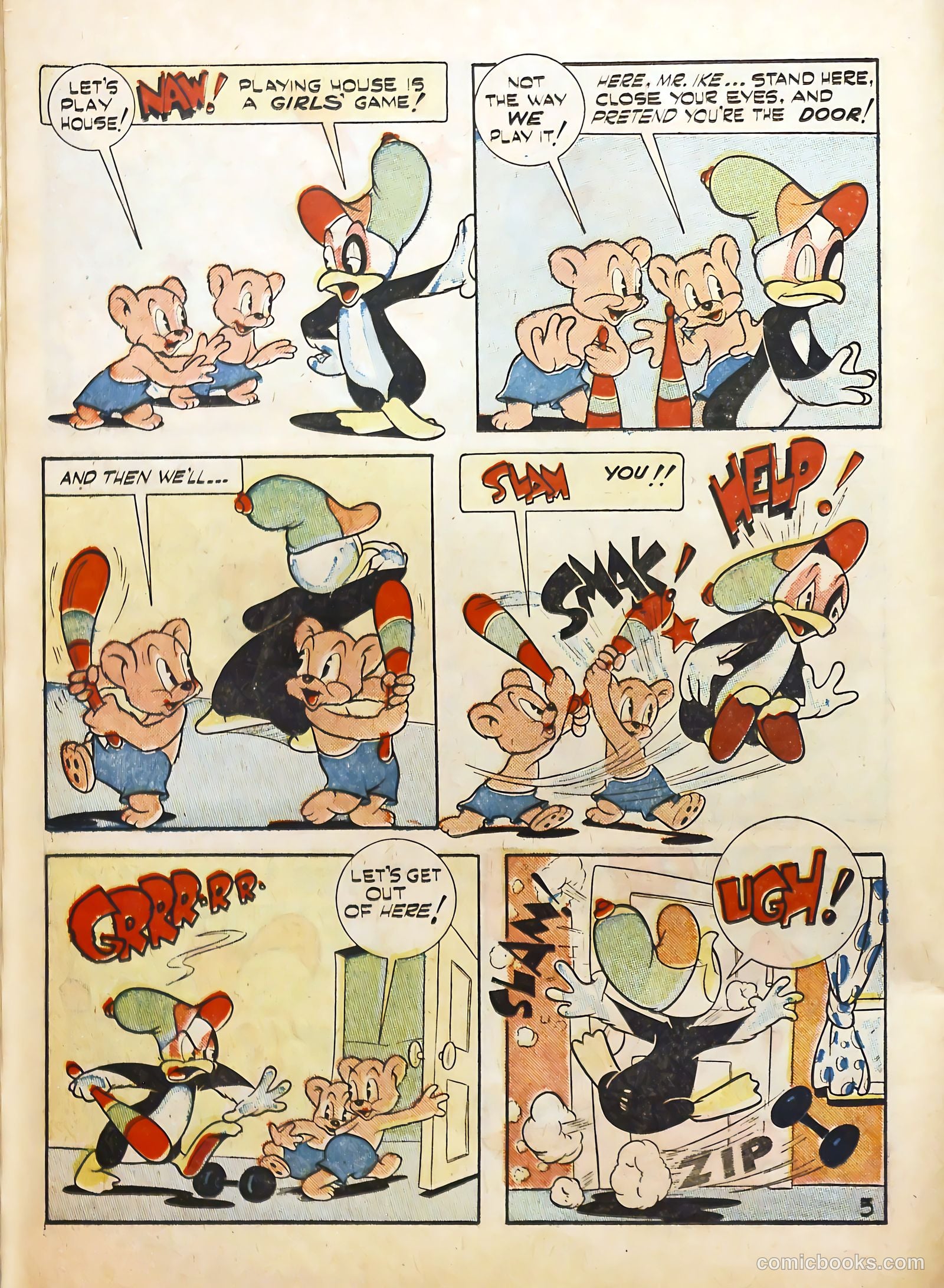 Frisky Animals on Parade #1 (1957) — page 16 of 36