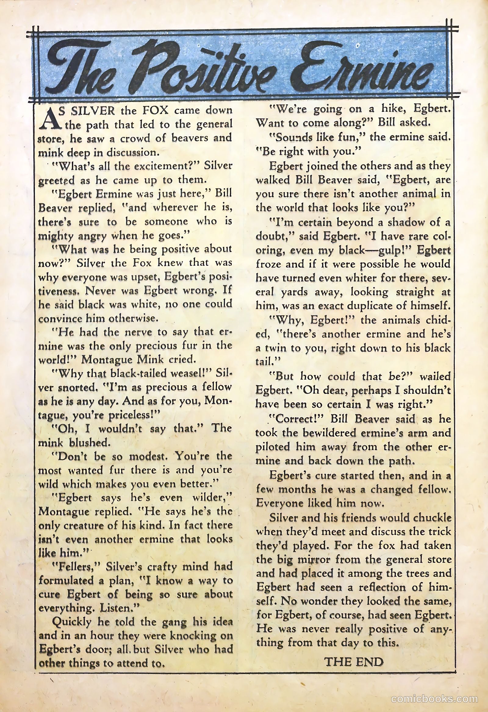 Frisky Animals on Parade #1 (1957) — page 18 of 36
