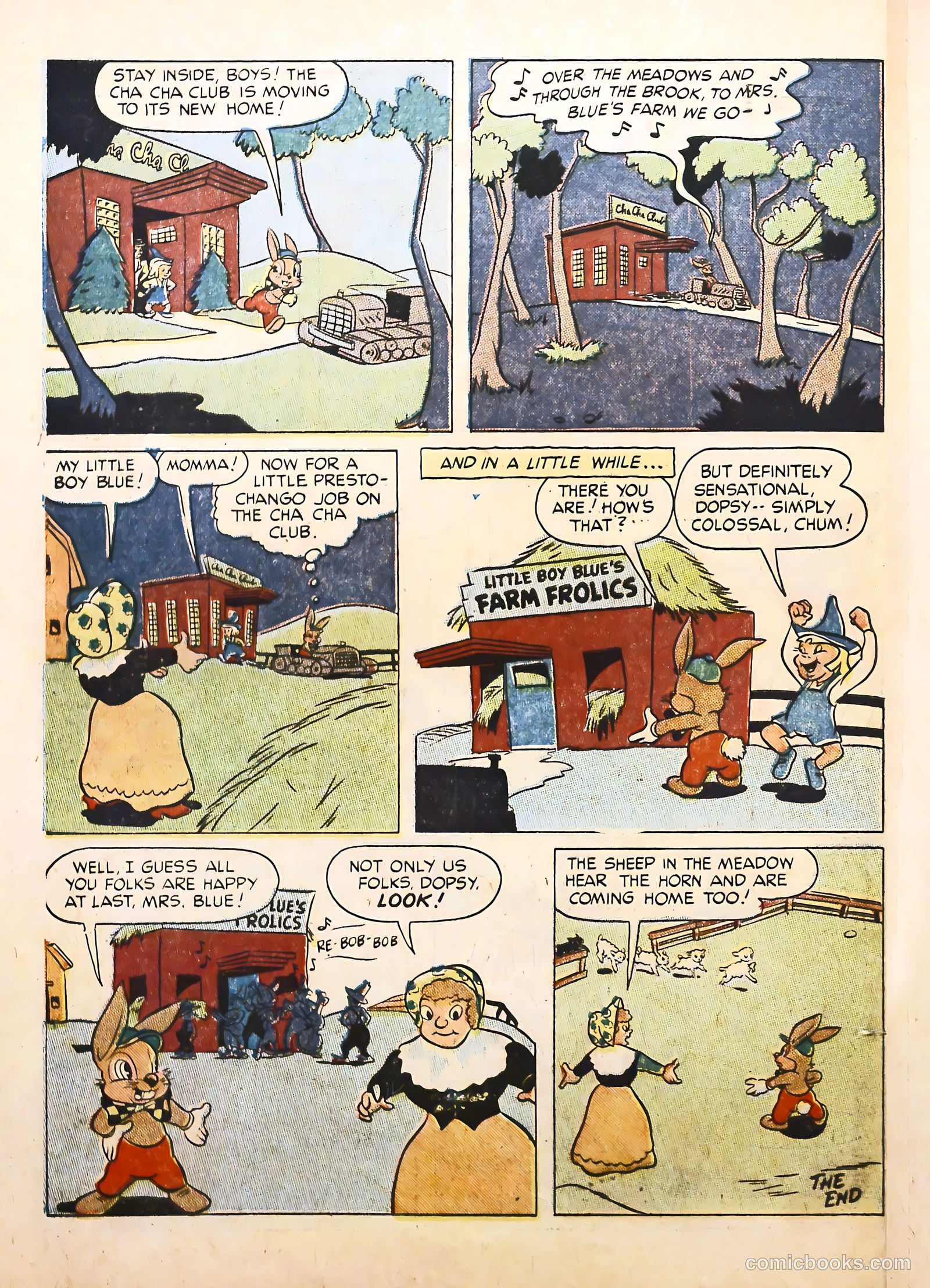 Frisky Animals on Parade #1 (1957) — page 32 of 36