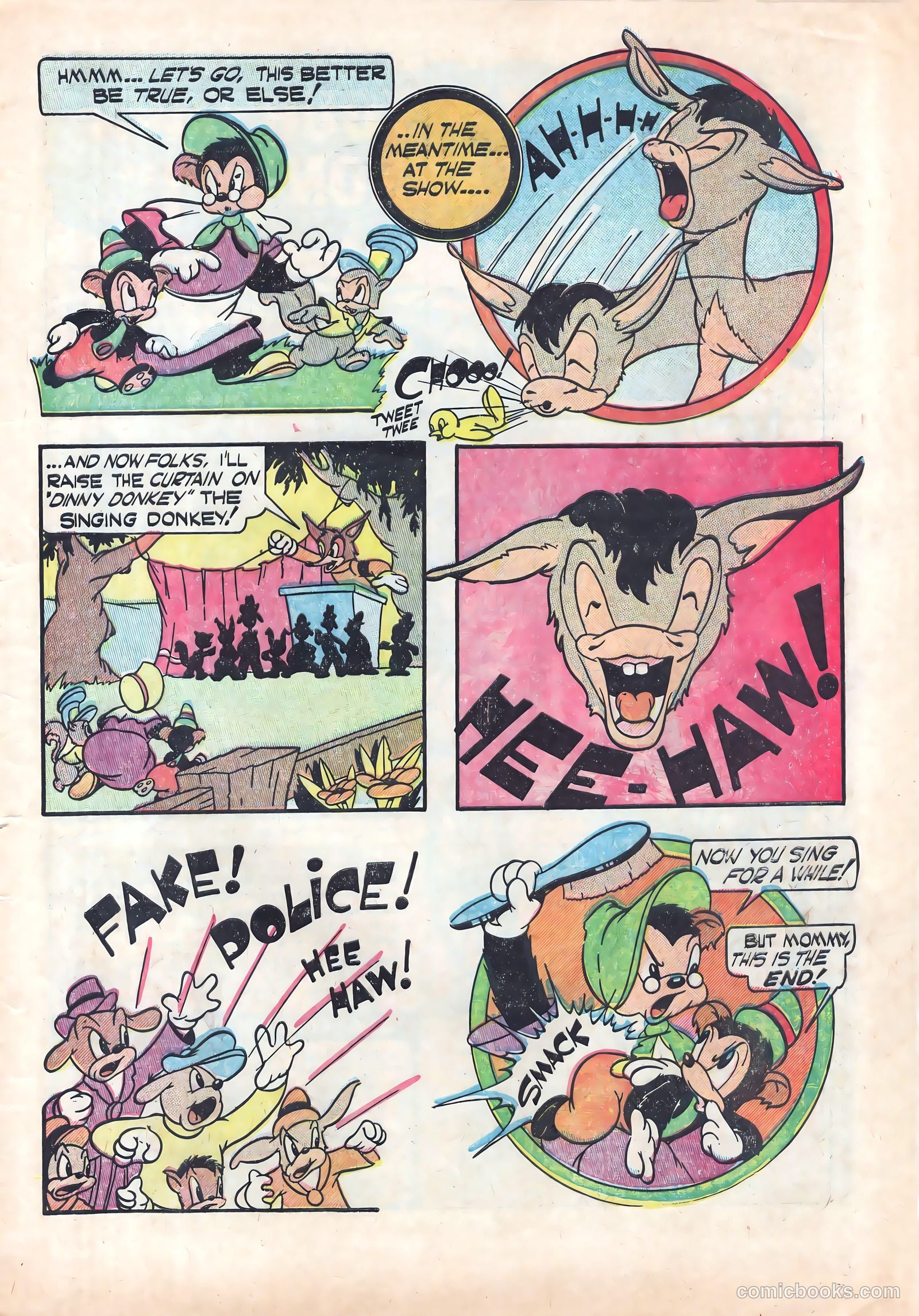 Frisky Animals on Parade #2 (1957) — page 9 of 36