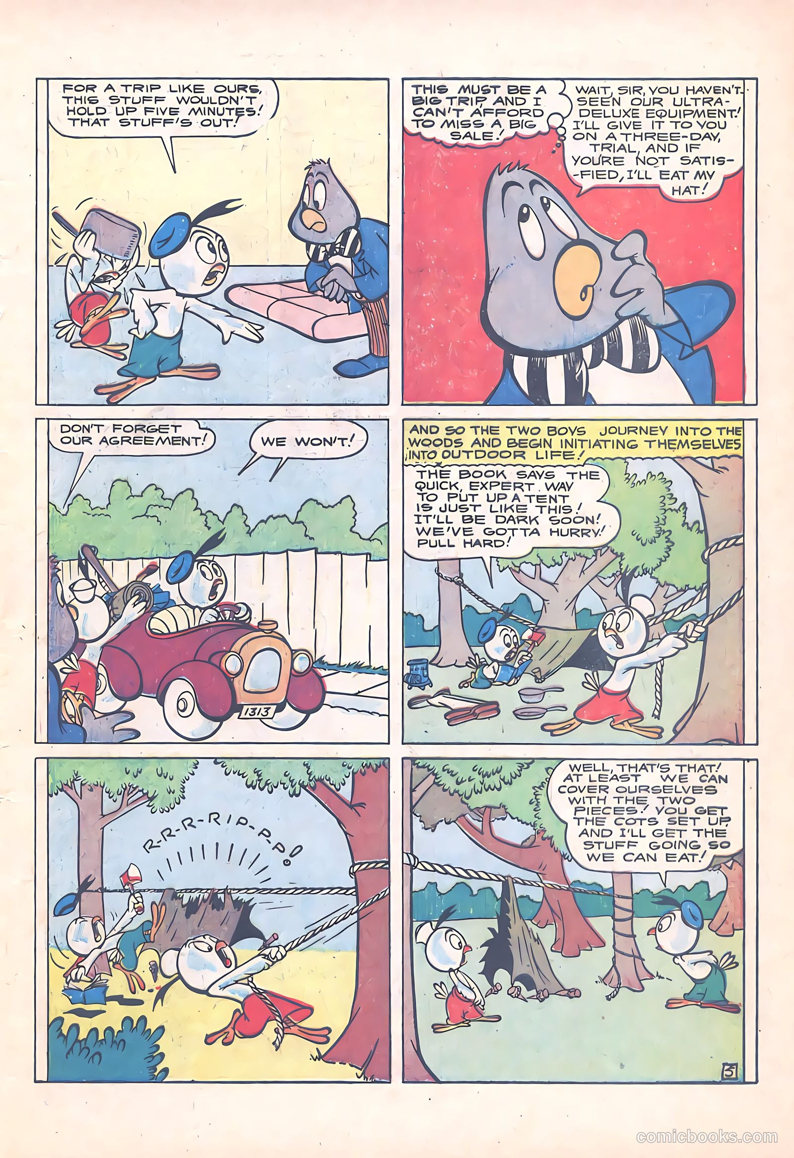 Frisky Animals on Parade #3 (1958) — page 9 of 36