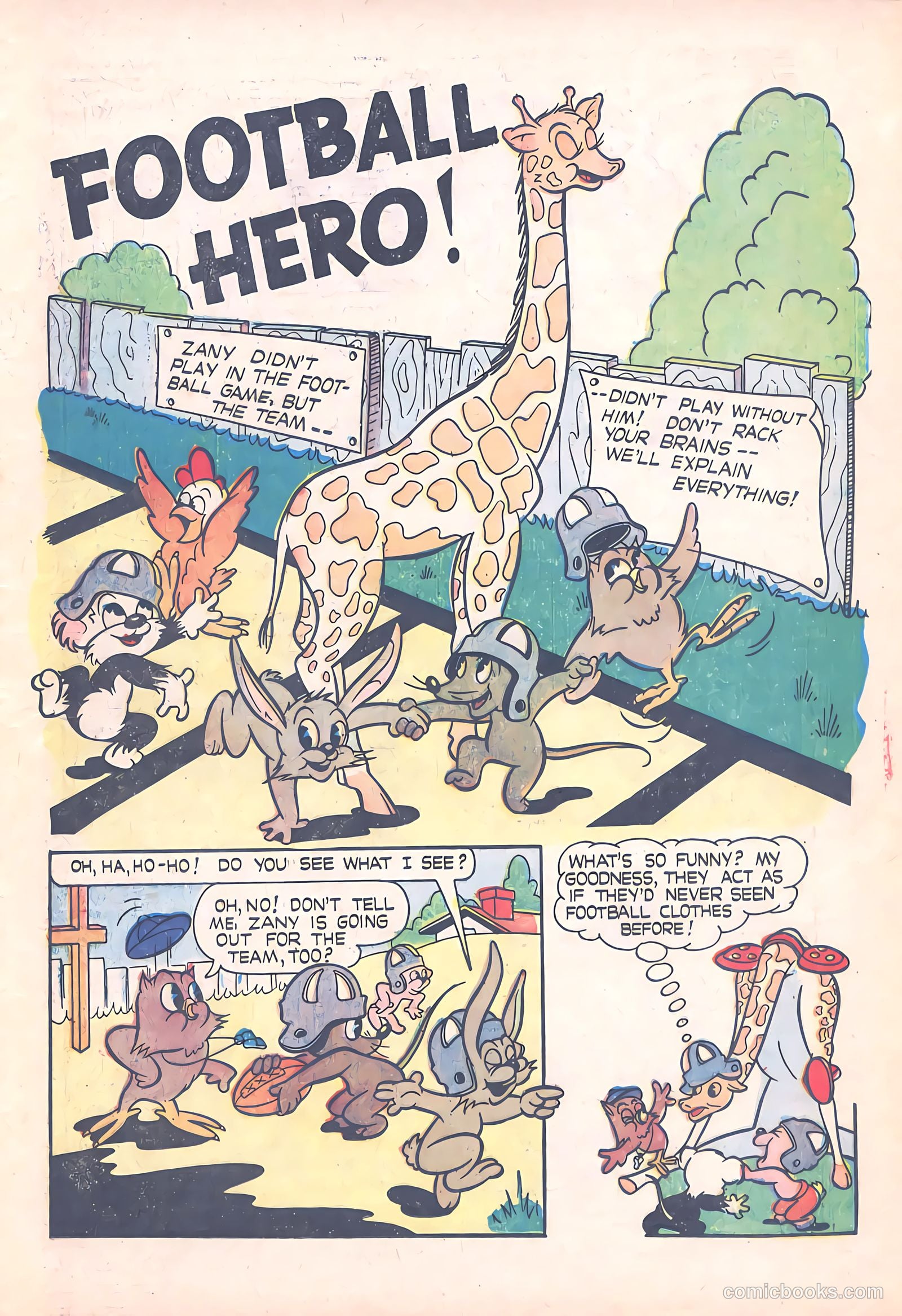 Frisky Animals on Parade #3 (1958) — page 21 of 36