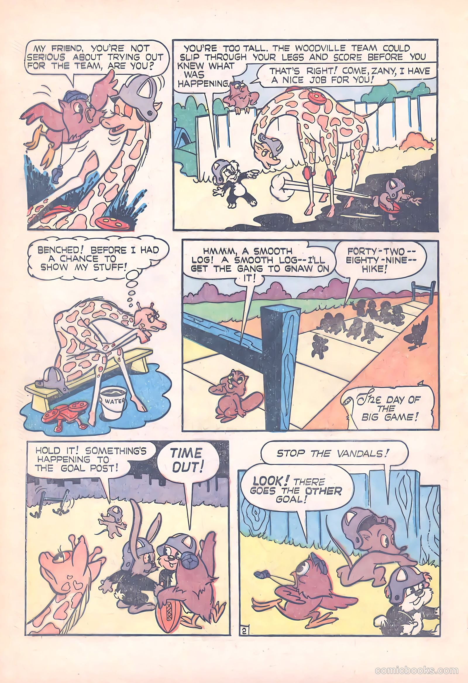 Frisky Animals on Parade #3 (1958) — page 22 of 36