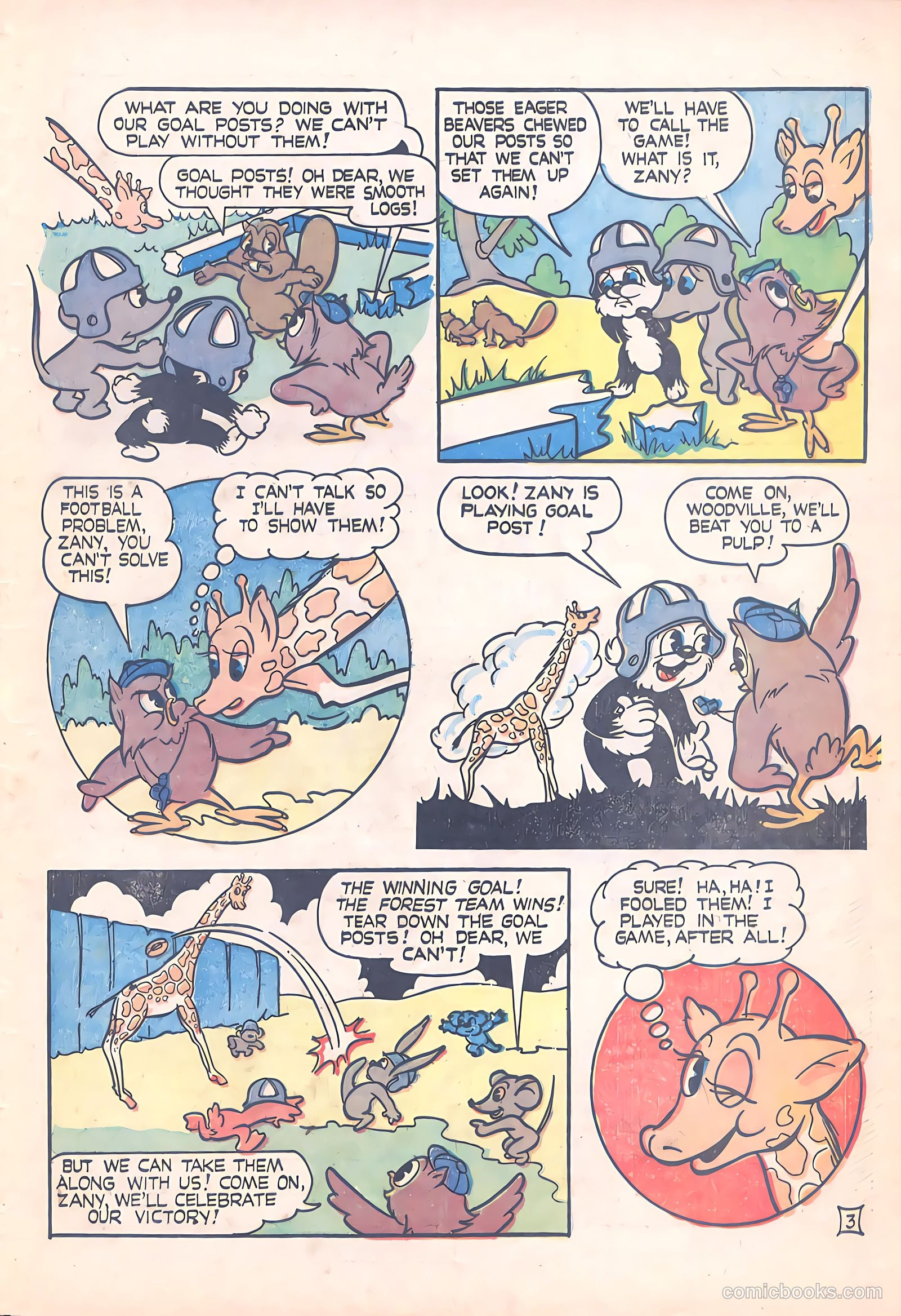 Frisky Animals on Parade #3 (1958) — page 23 of 36