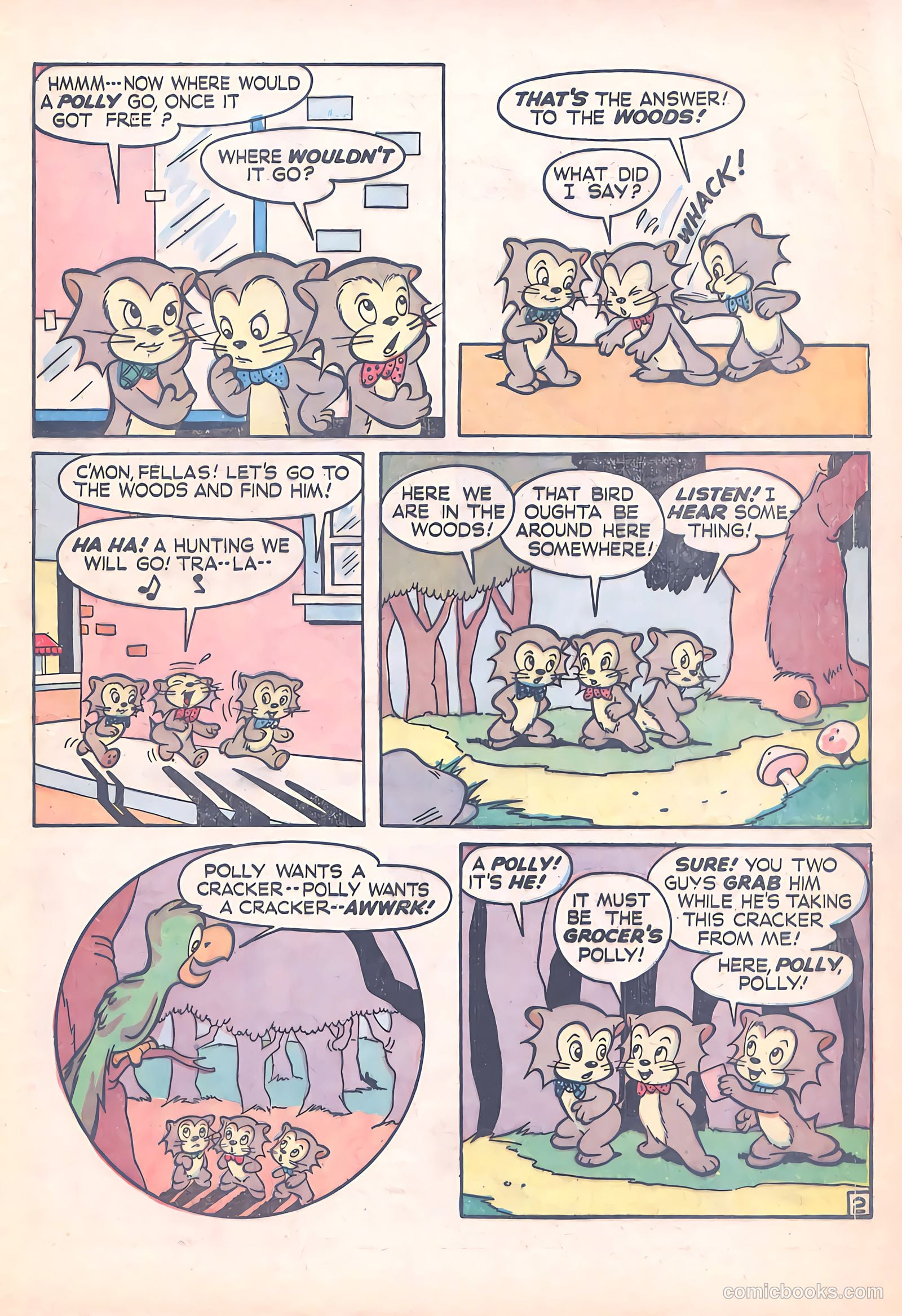 Frisky Animals on Parade #3 (1958) — page 27 of 36