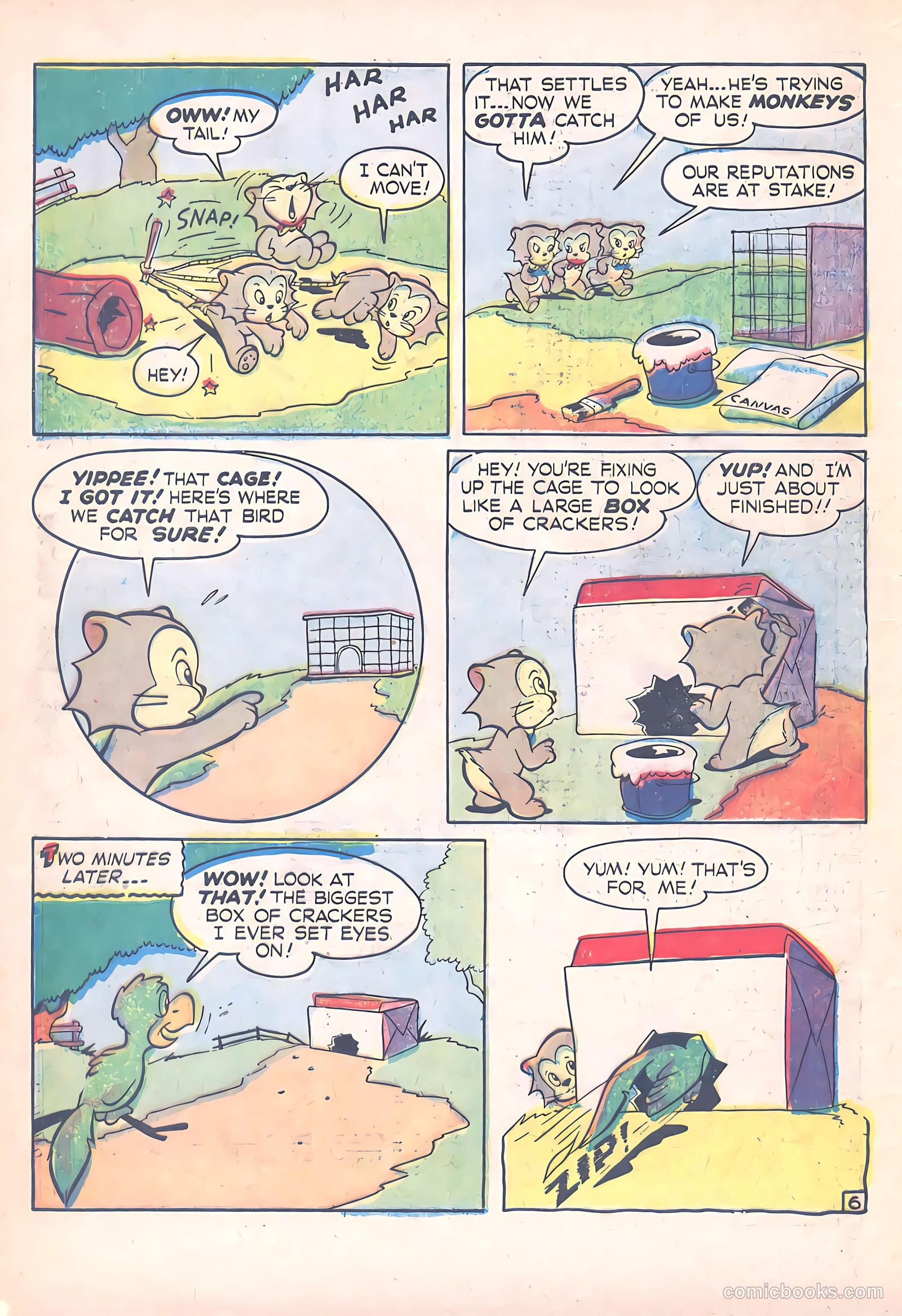 Frisky Animals on Parade #3 (1958) — page 32 of 36