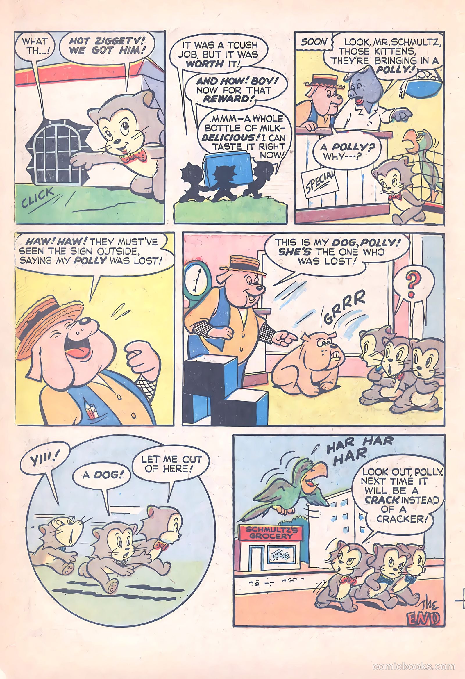 Frisky Animals on Parade #3 (1958) — page 34 of 36