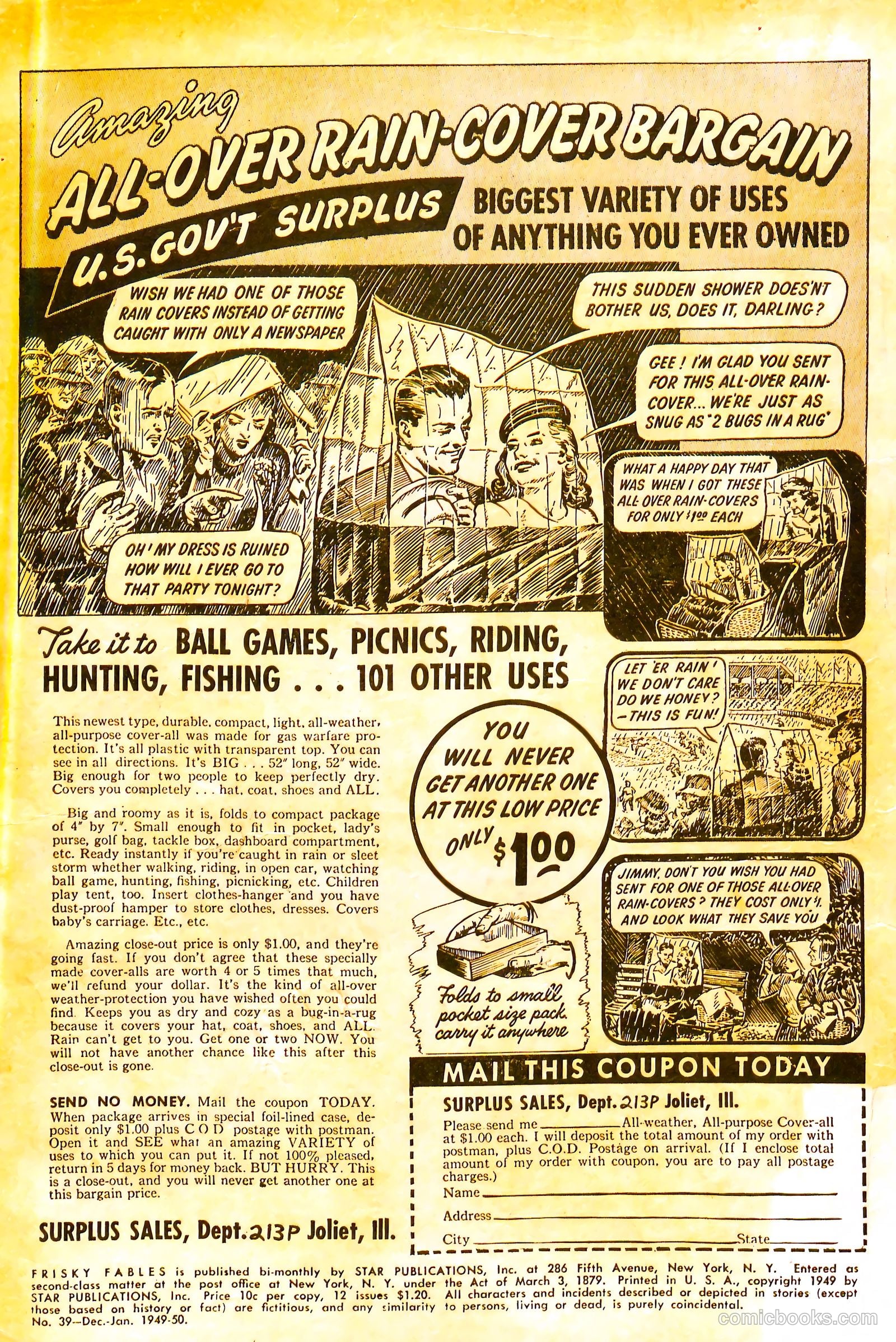 Frisky Fables #39 (1949) — page 2 of 36