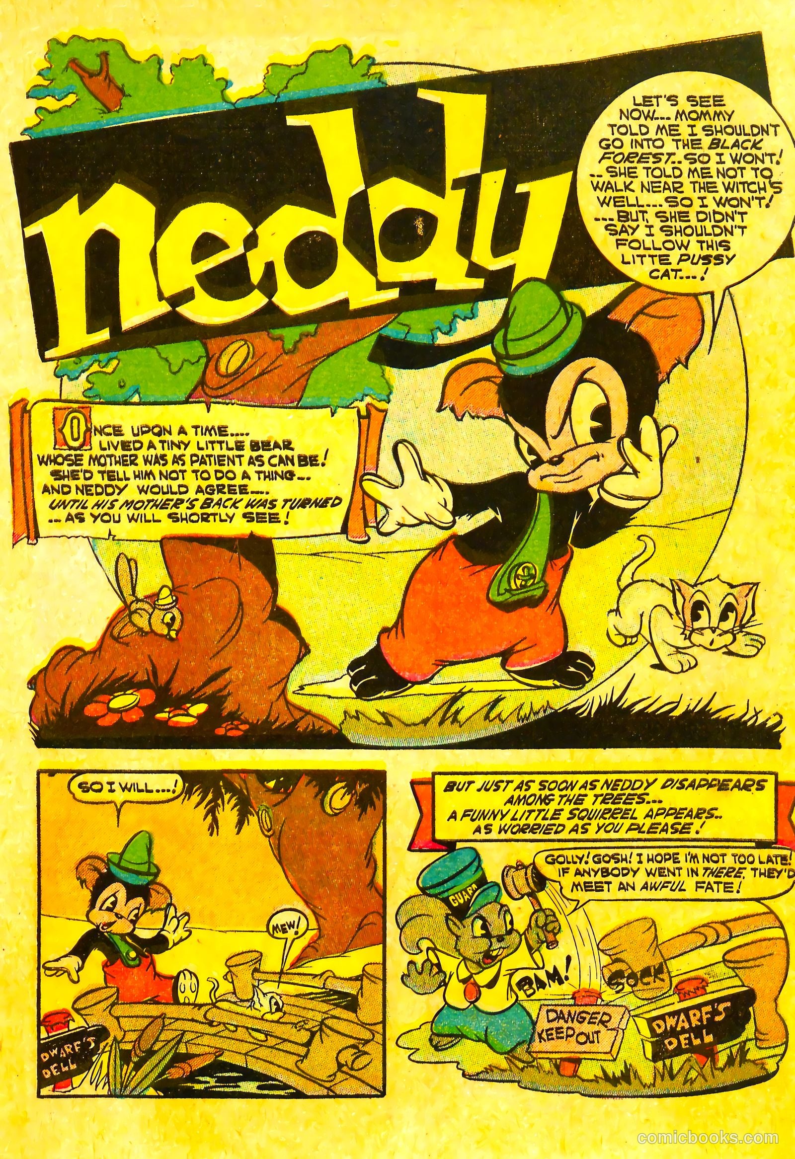 Frisky Fables #39 (1949) — page 3 of 36