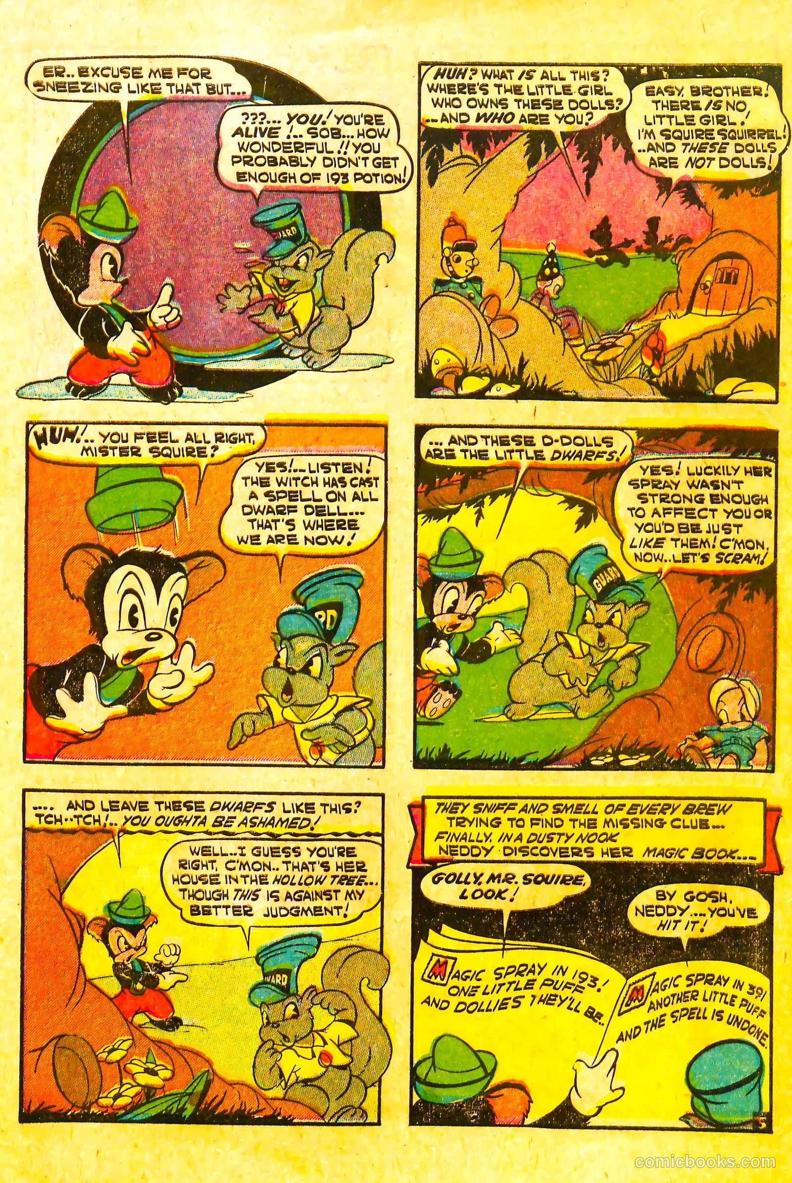 Frisky Fables #39 (1949) — page 7 of 36