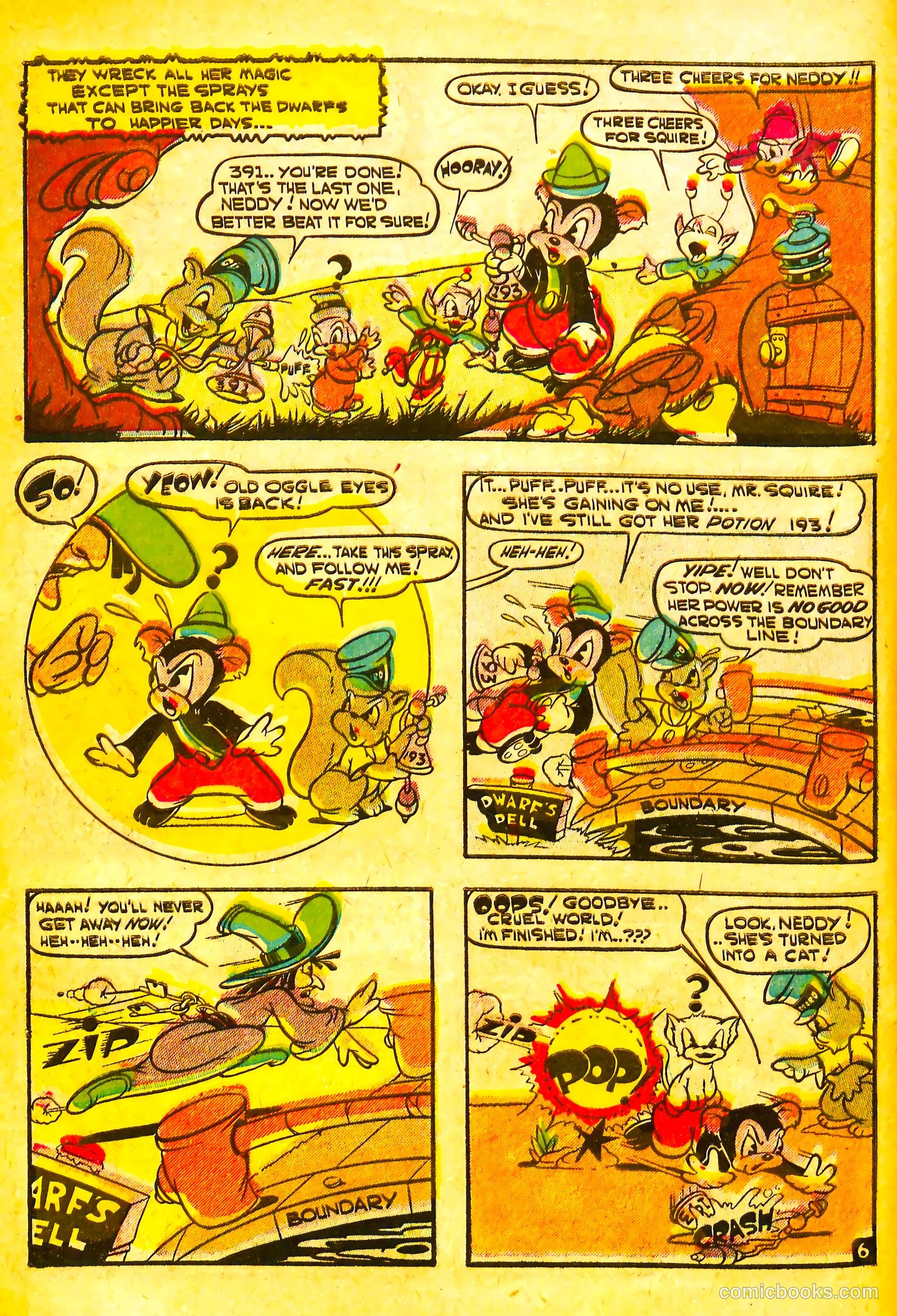 Frisky Fables #39 (1949) — page 8 of 36
