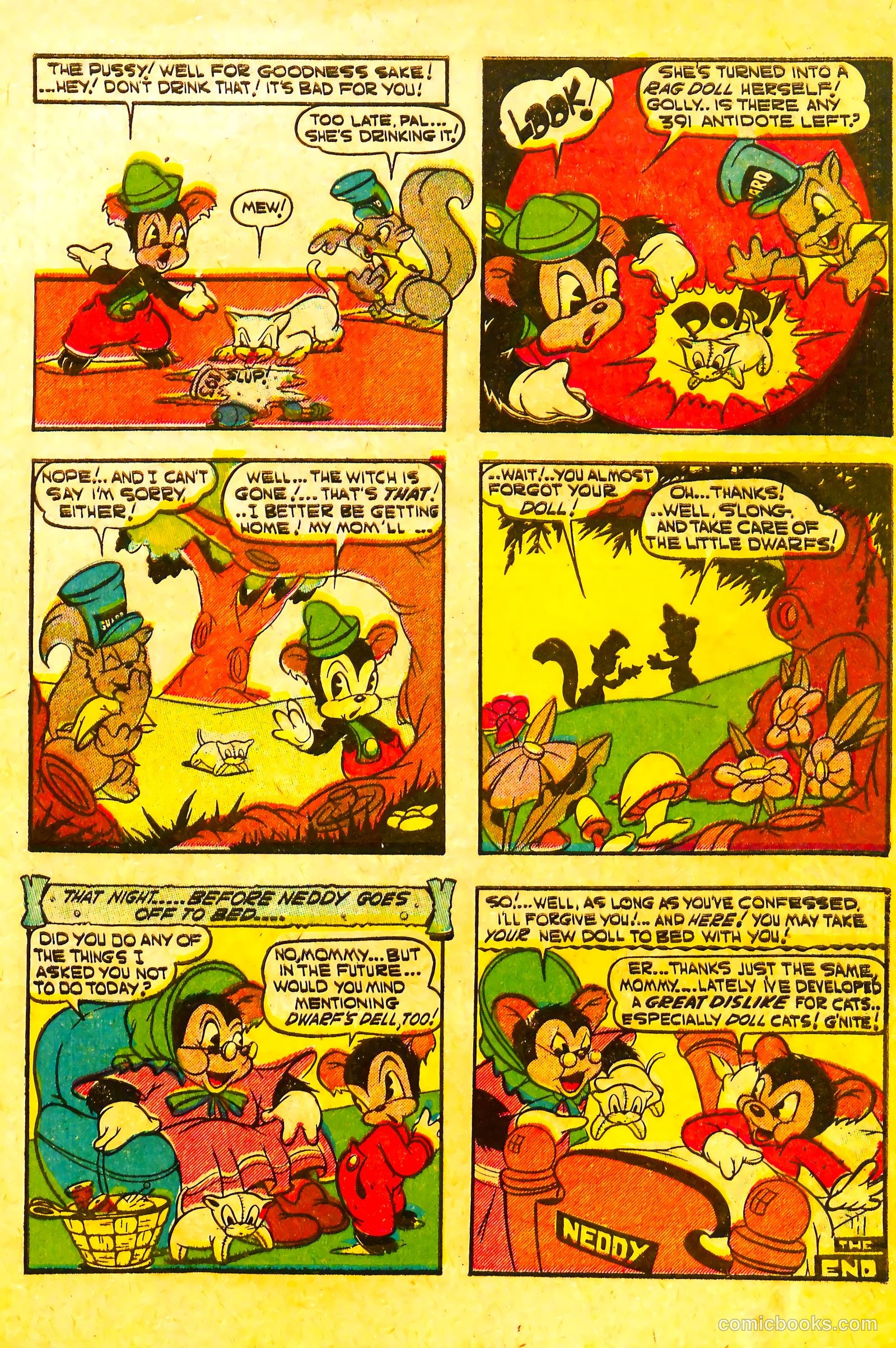 Frisky Fables #39 (1949) — page 9 of 36