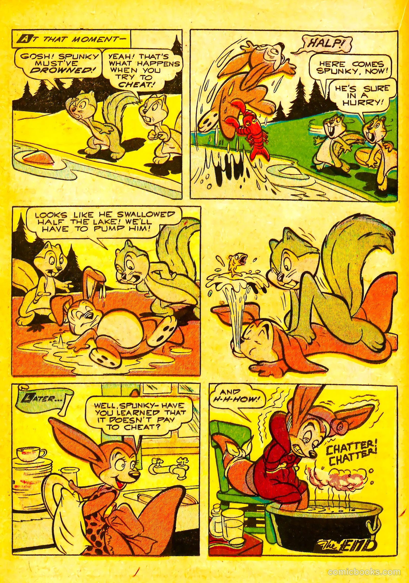 Frisky Fables #39 (1949) — page 16 of 36
