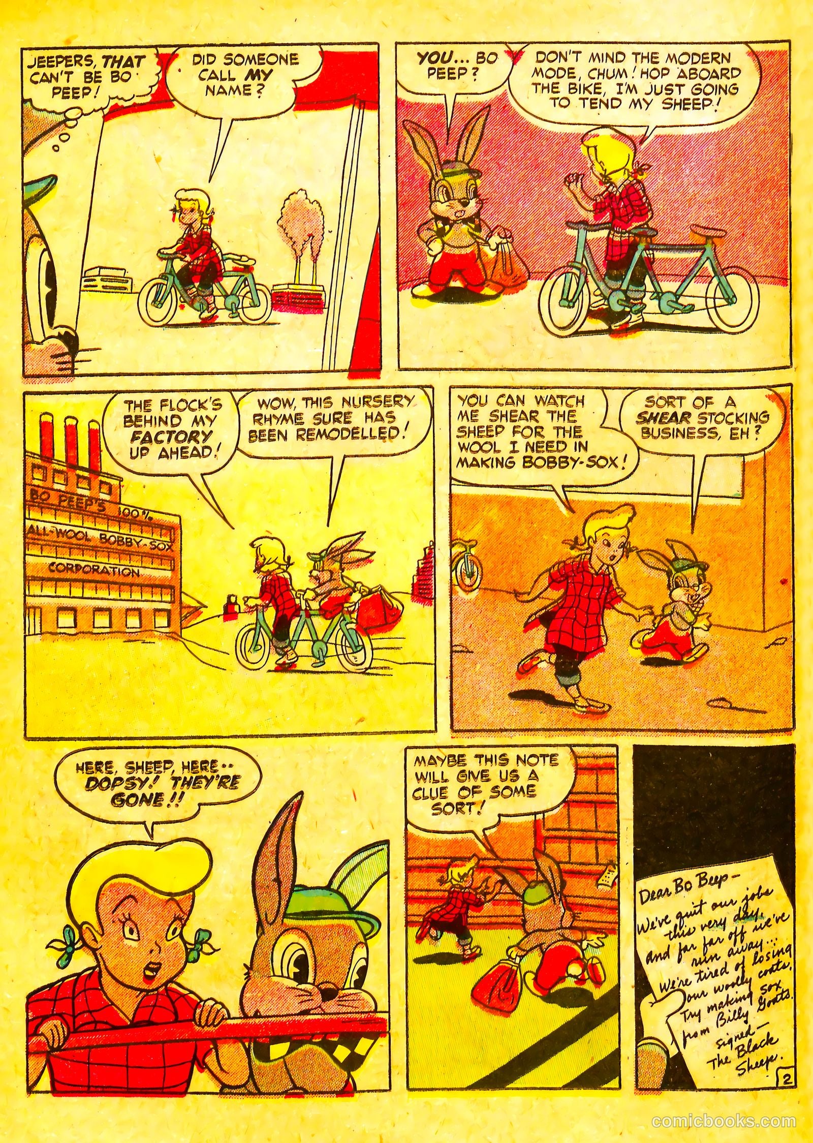 Frisky Fables #39 (1949) — page 20 of 36