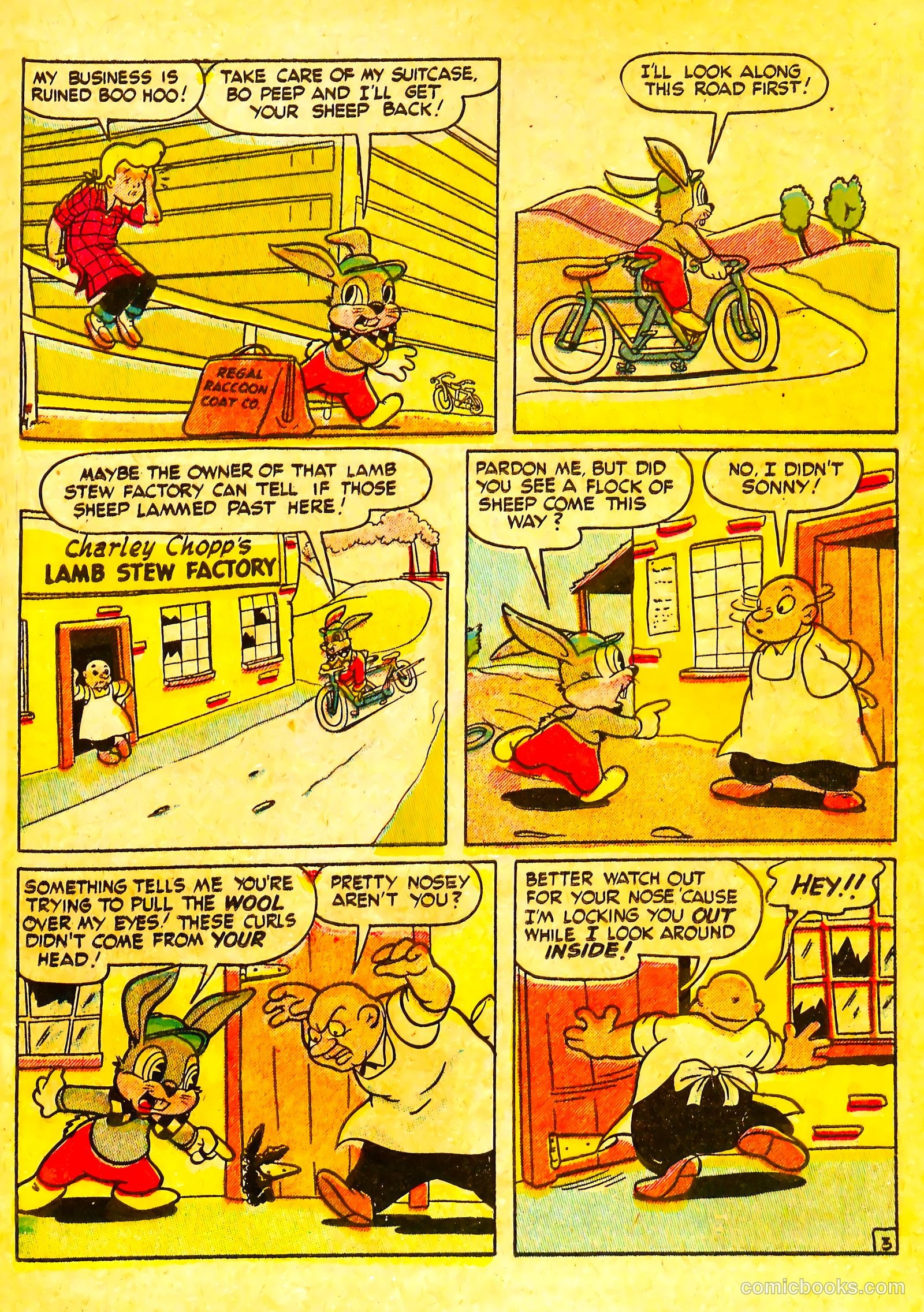 Frisky Fables #39 (1949) — page 21 of 36