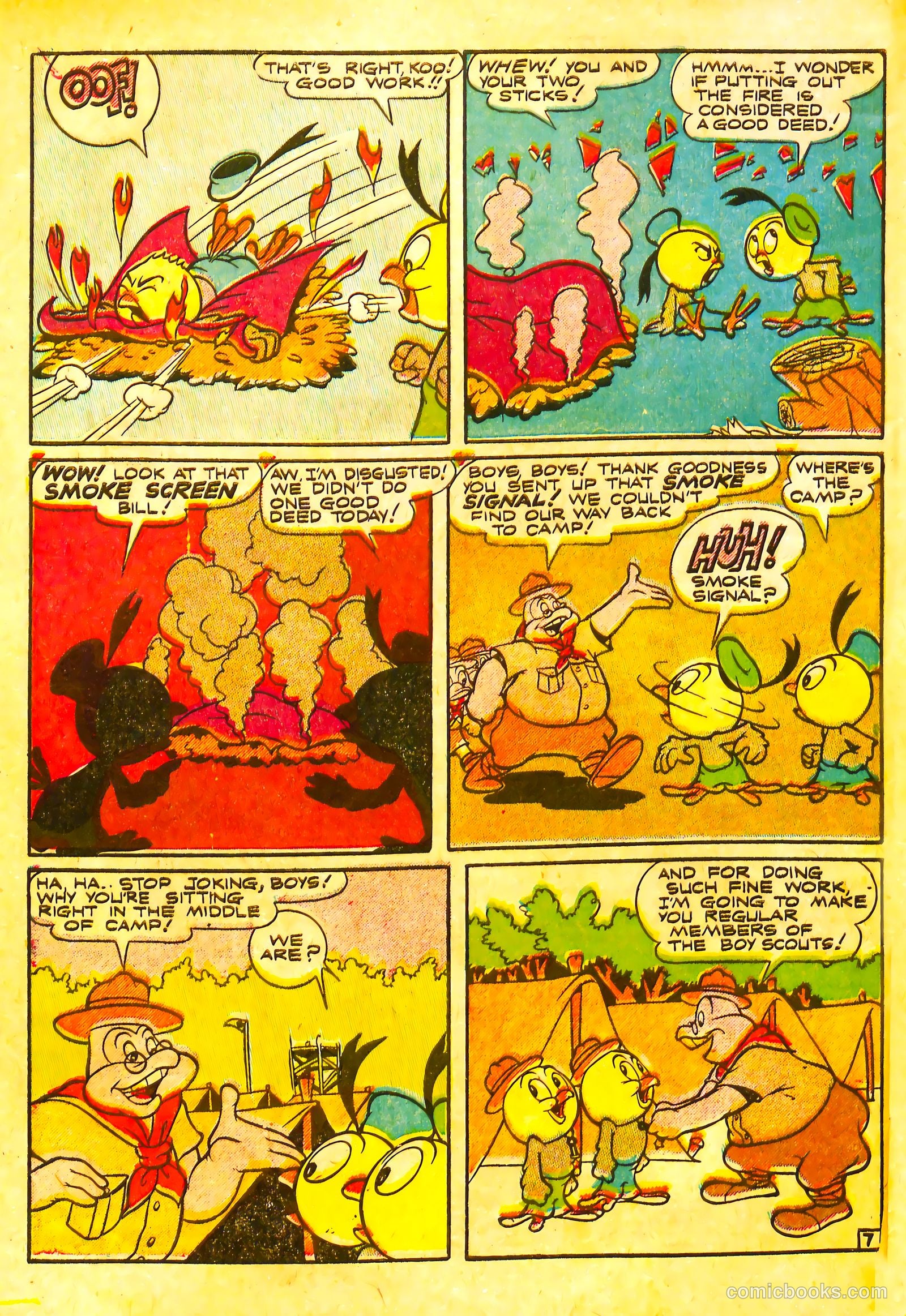 Frisky Fables #39 (1949) — page 32 of 36