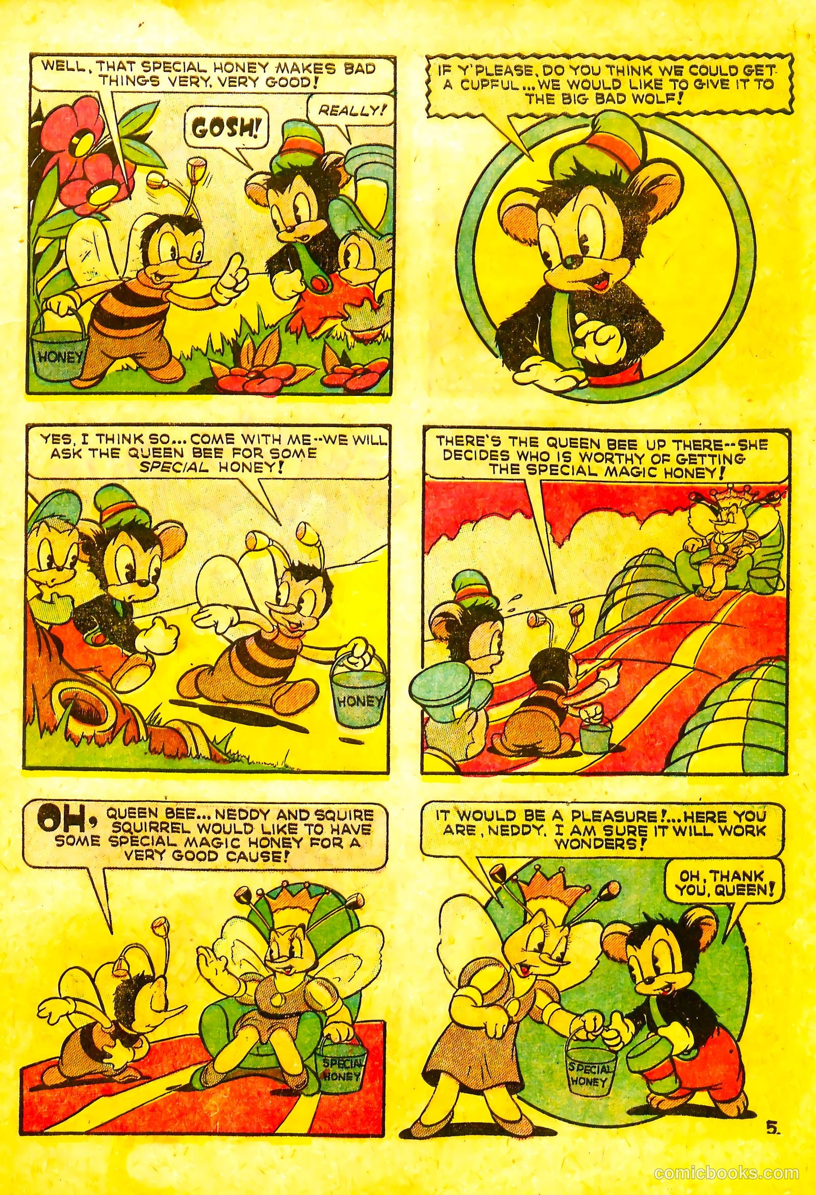 Frisky Fables #41 (1950) — page 7 of 35