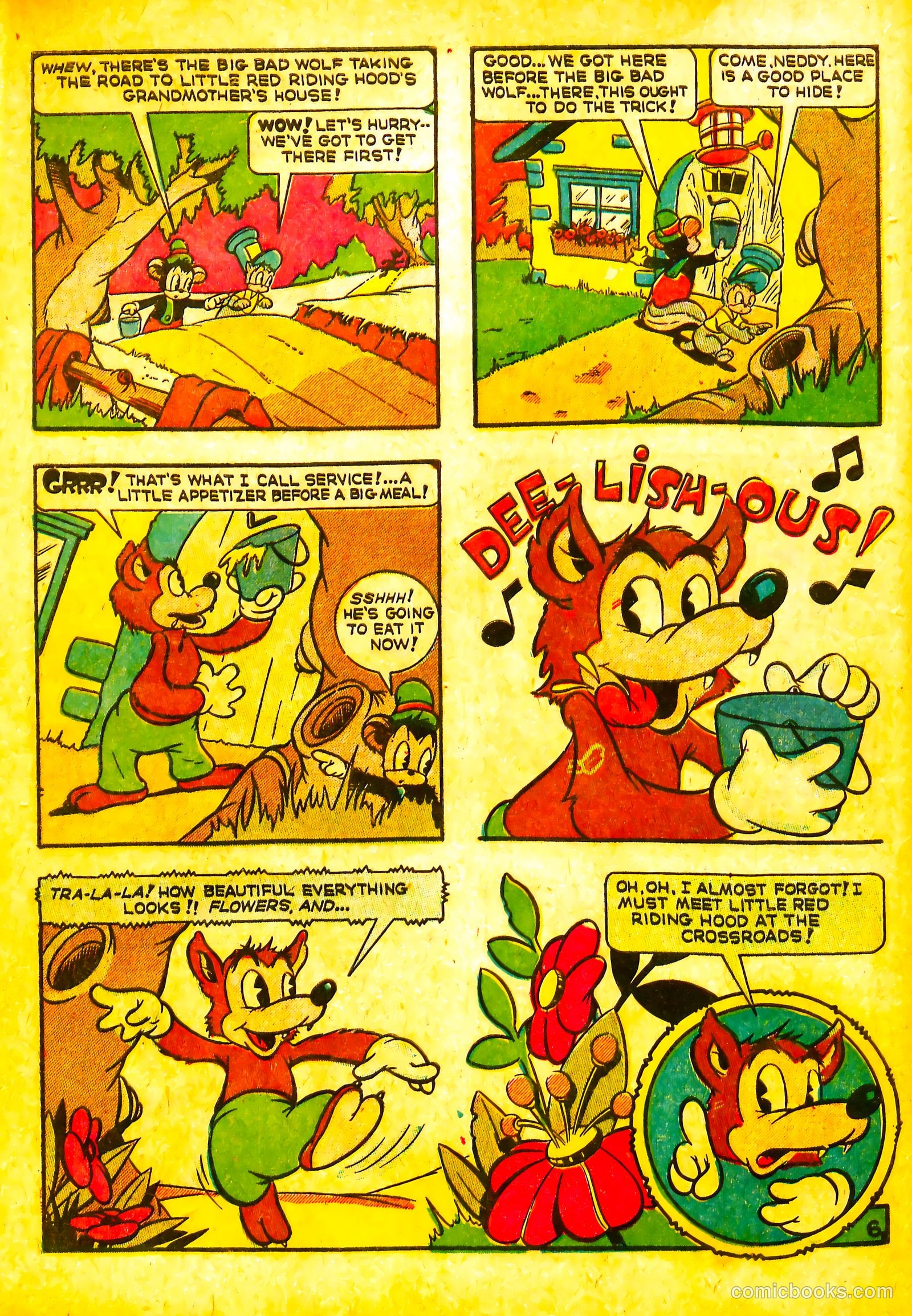 Frisky Fables #41 (1950) — page 8 of 35