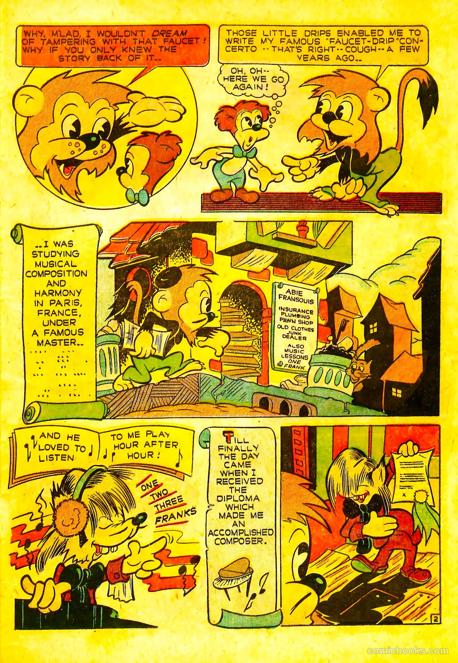 Frisky Fables #41 (1950) — page 19 of 35