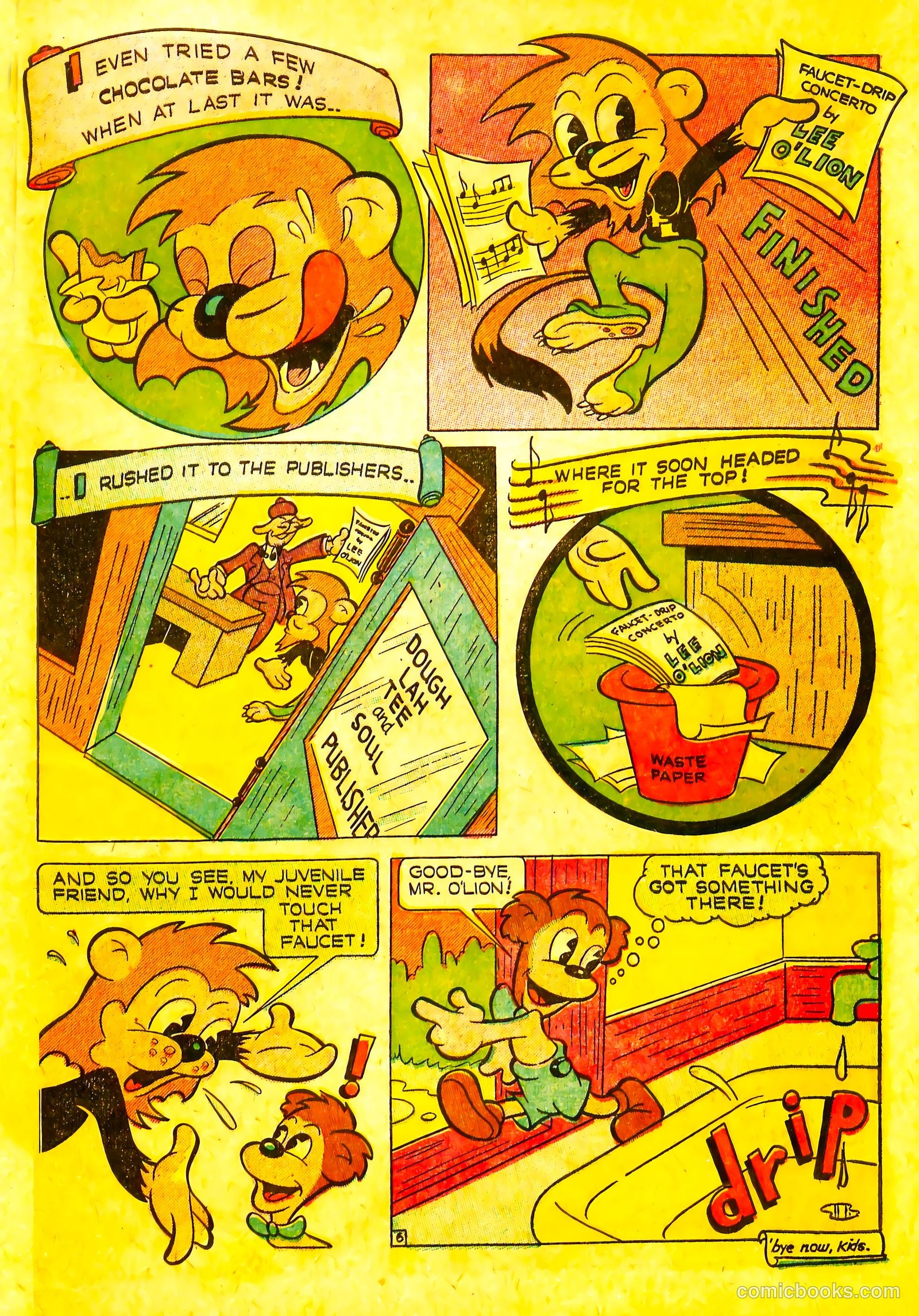 Frisky Fables #41 (1950) — page 23 of 35