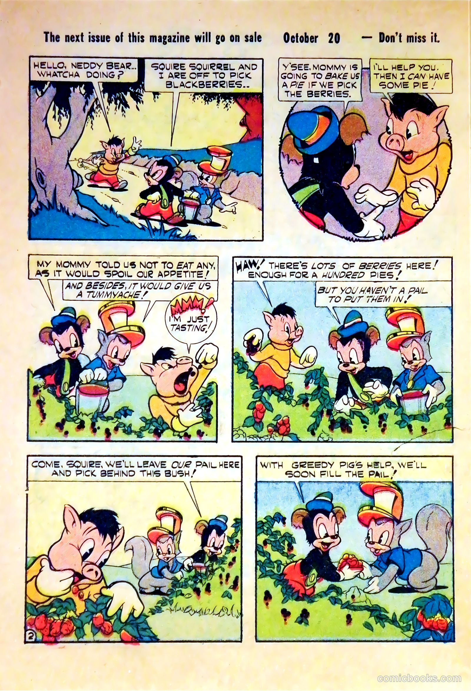 Frisky Fables #42 (1950) — page 4 of 36