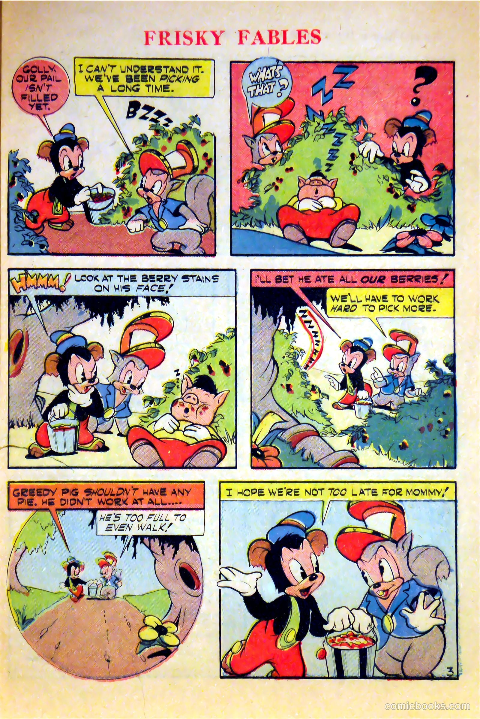 Frisky Fables #42 (1950) — page 5 of 36