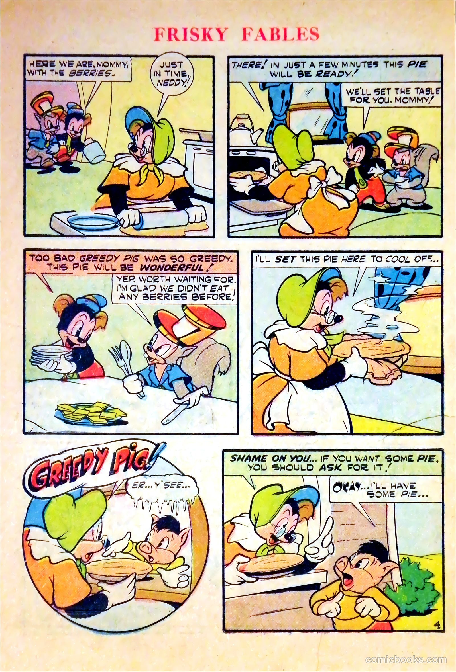 Frisky Fables #42 (1950) — page 6 of 36