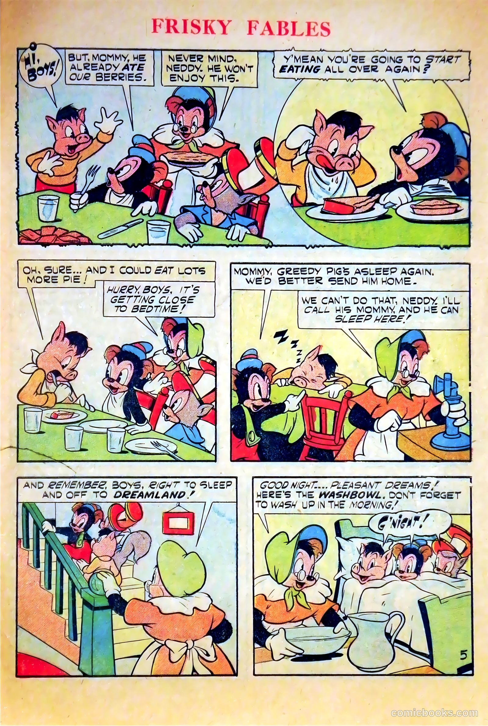 Frisky Fables #42 (1950) — page 7 of 36