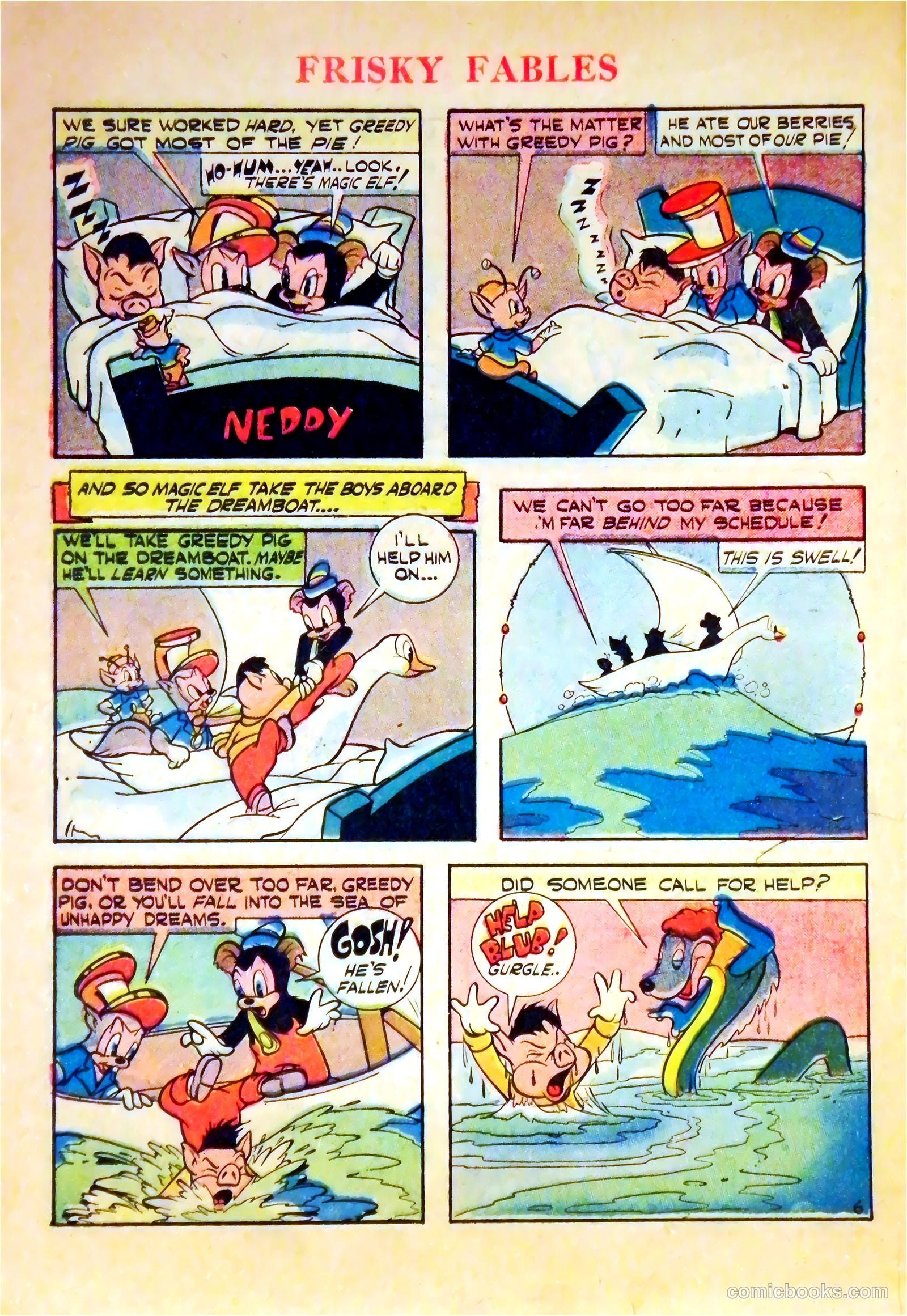 Frisky Fables #42 (1950) — page 8 of 36