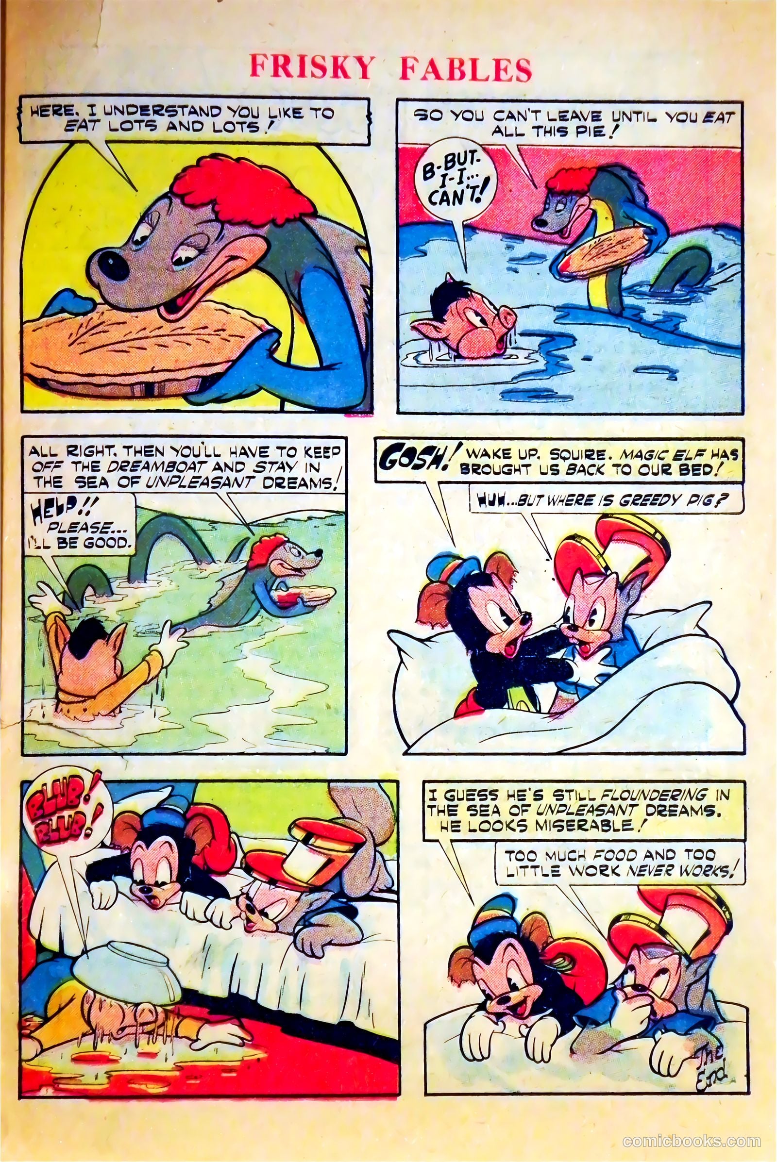 Frisky Fables #42 (1950) — page 9 of 36