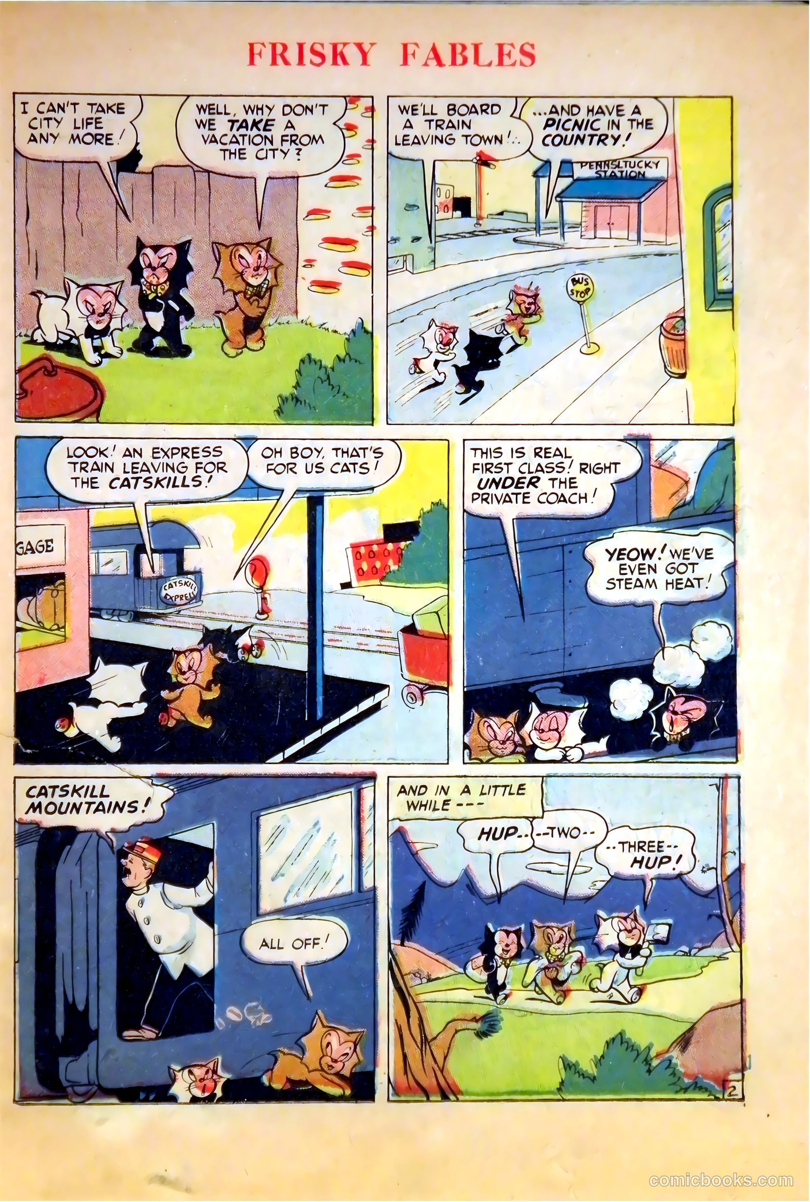 Frisky Fables #42 (1950) — page 21 of 36