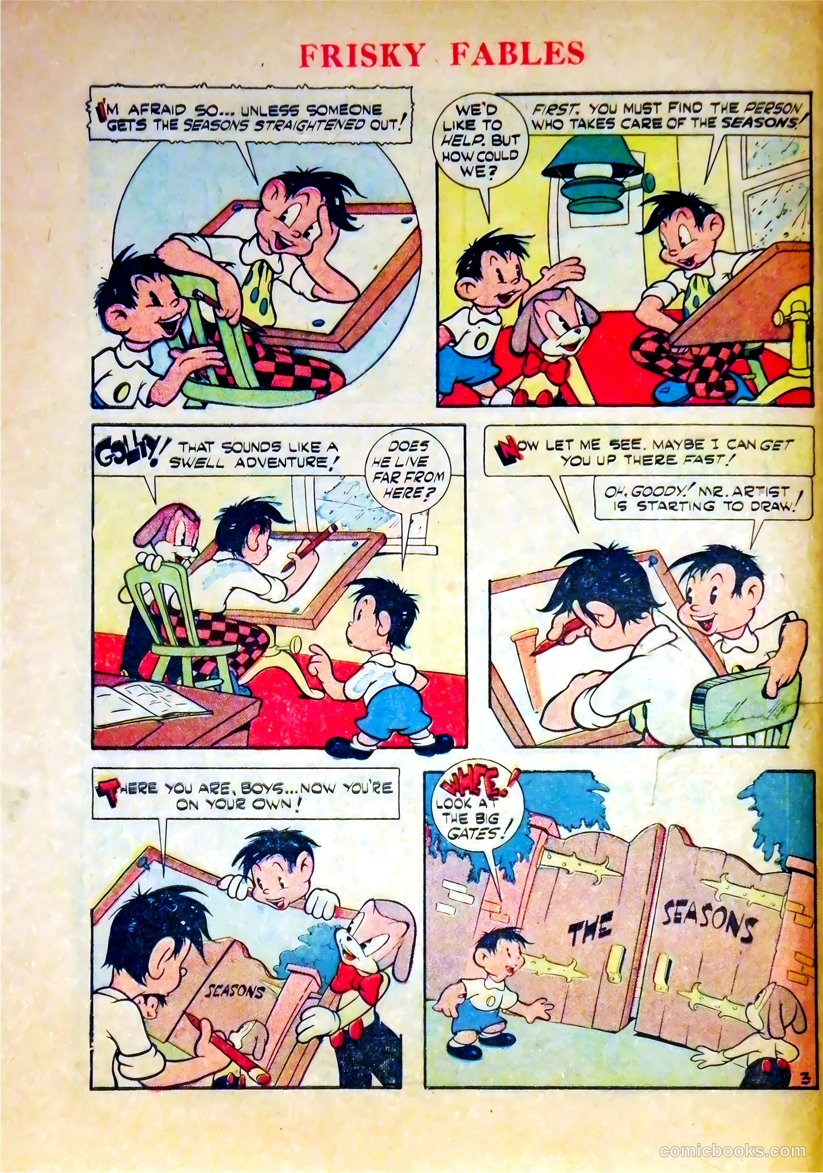 Frisky Fables #42 (1950) — page 30 of 36