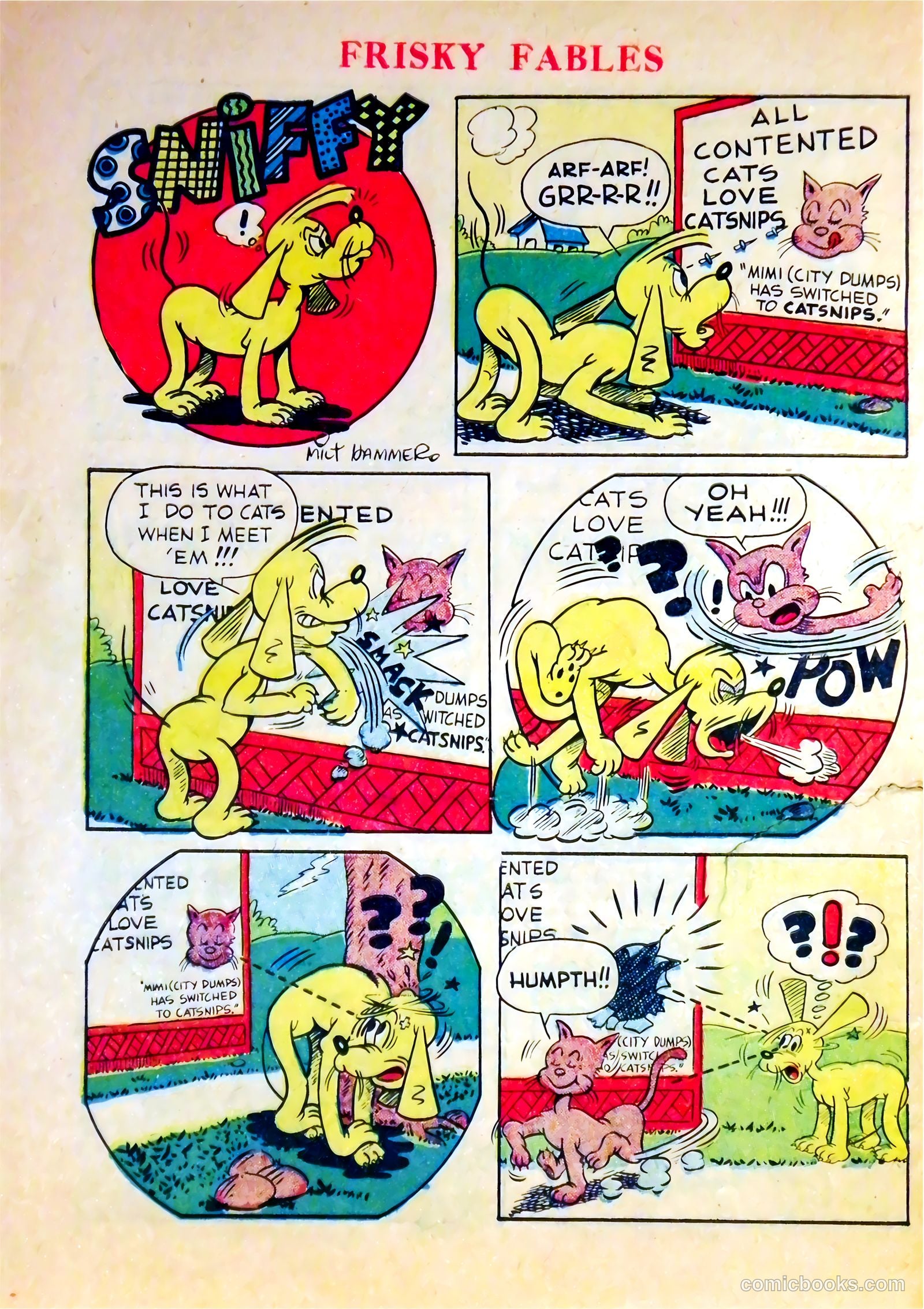 Frisky Fables #42 (1950) — page 34 of 36