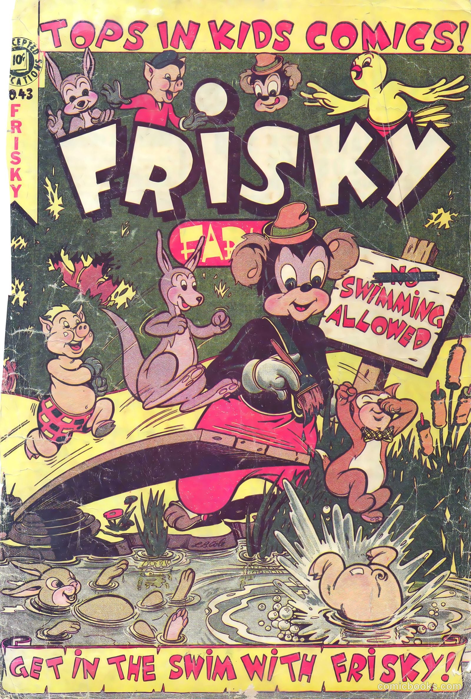 Frisky Fables #43 (1950) — page 2 of 38