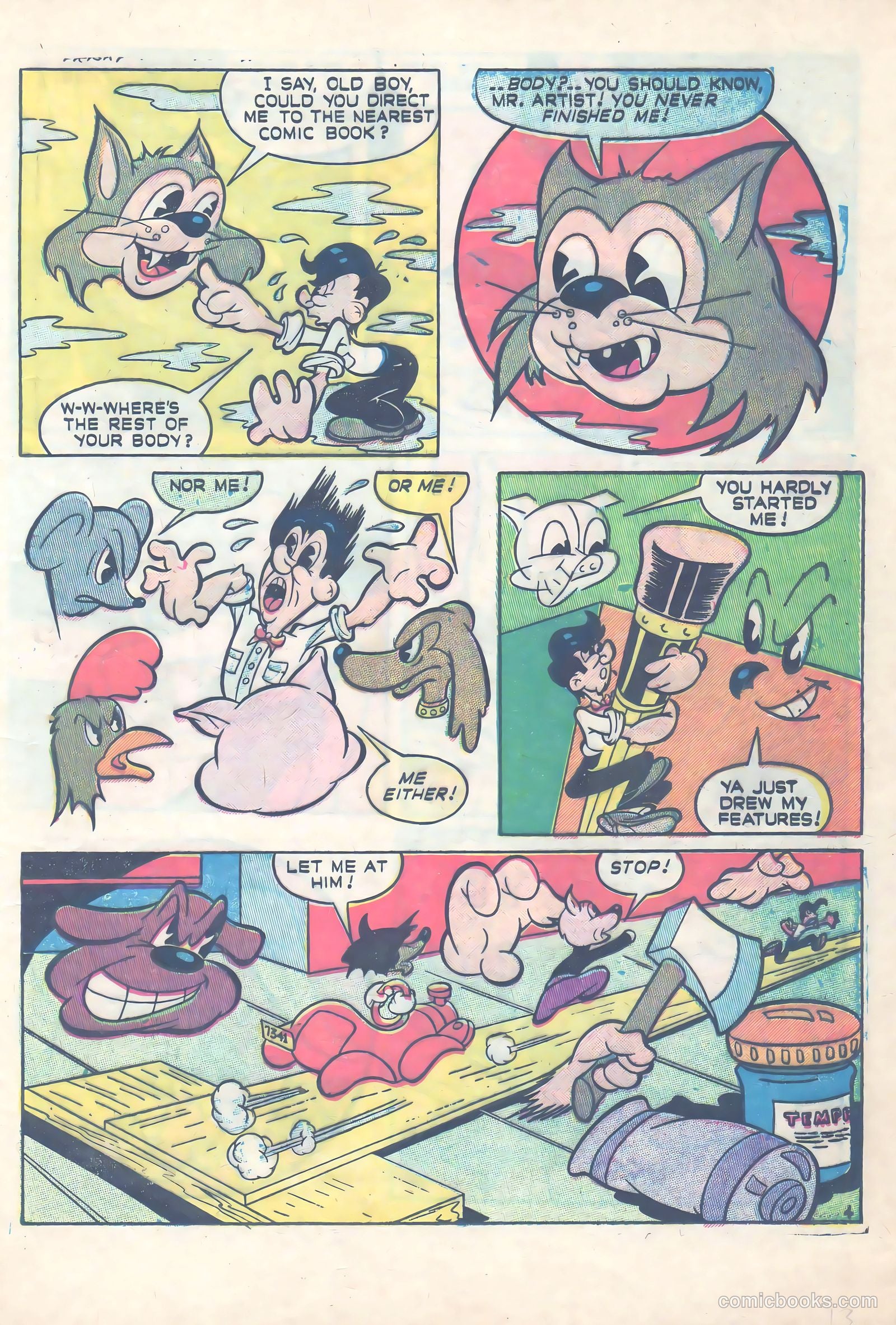 Frisky Fables #43 (1950) — page 14 of 38