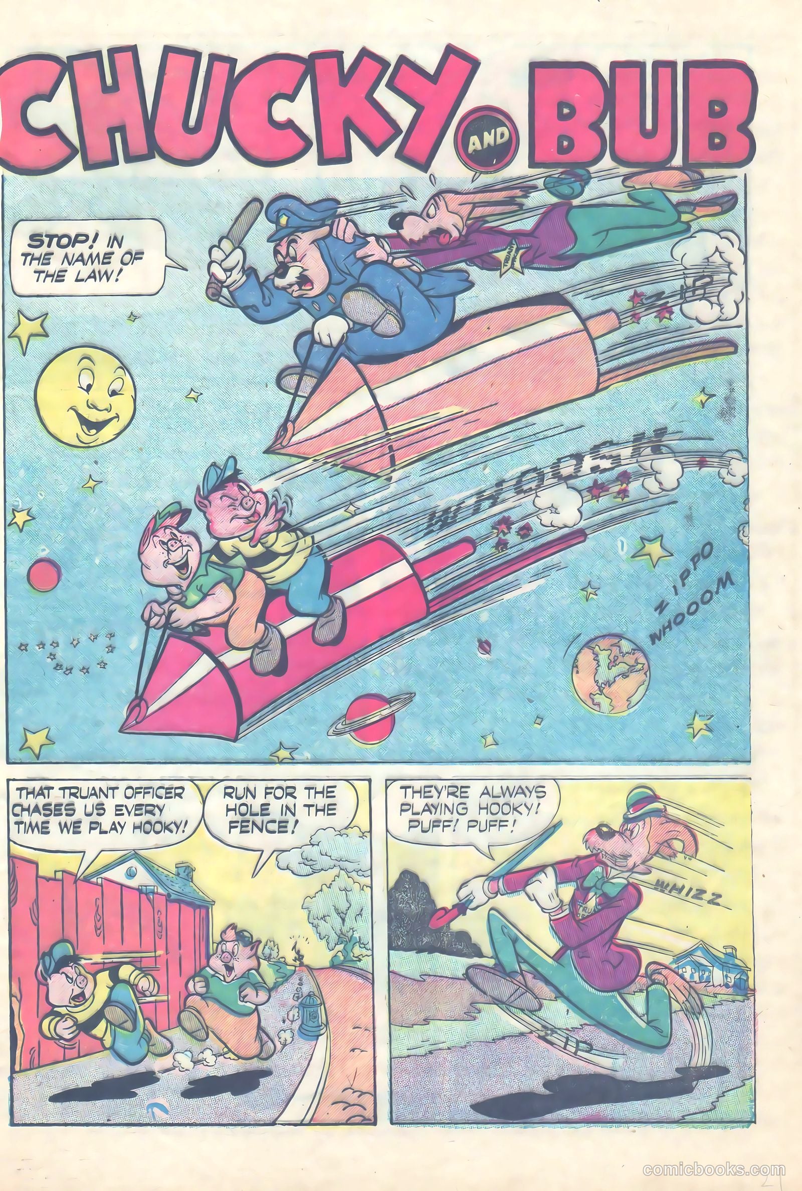 Frisky Fables #43 (1950) — page 22 of 38