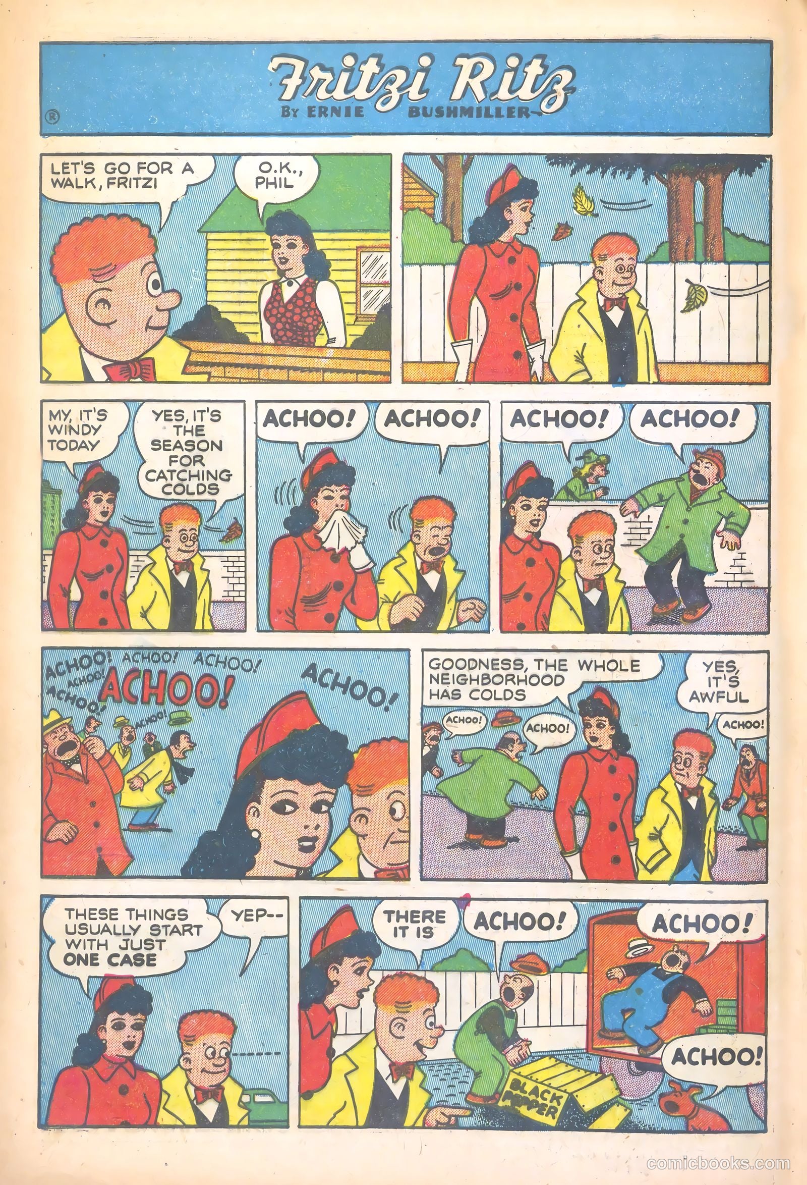 Fritzi Ritz #27 (1953) — page 4 of 33