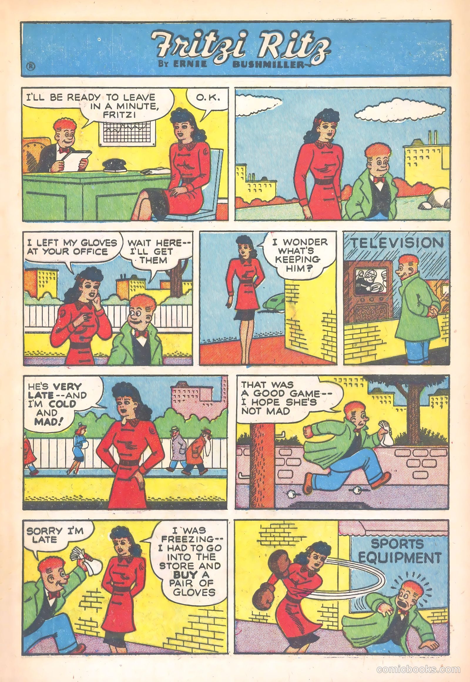 Fritzi Ritz #27 (1953) — page 5 of 33