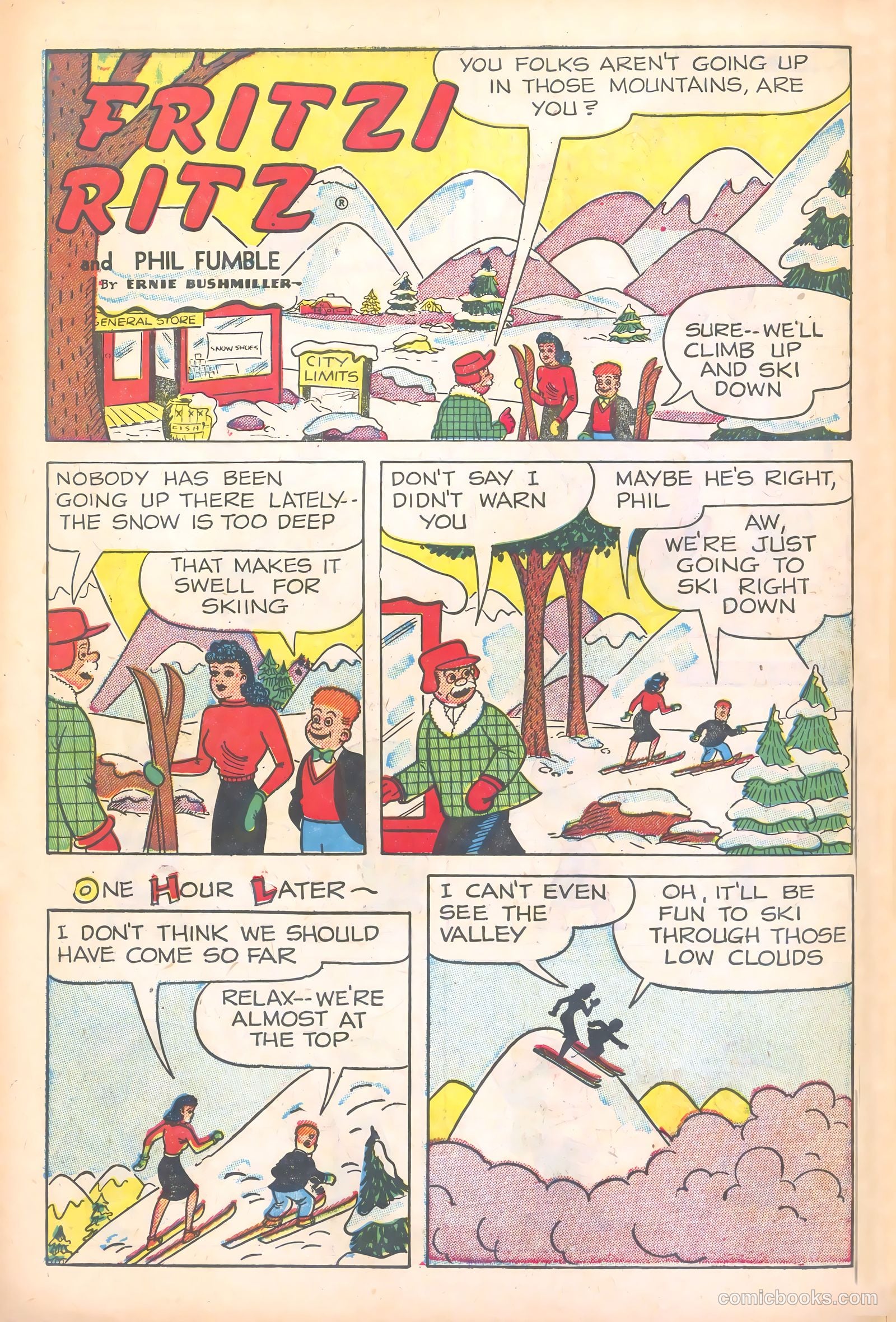 Fritzi Ritz #27 (1953) — page 7 of 33