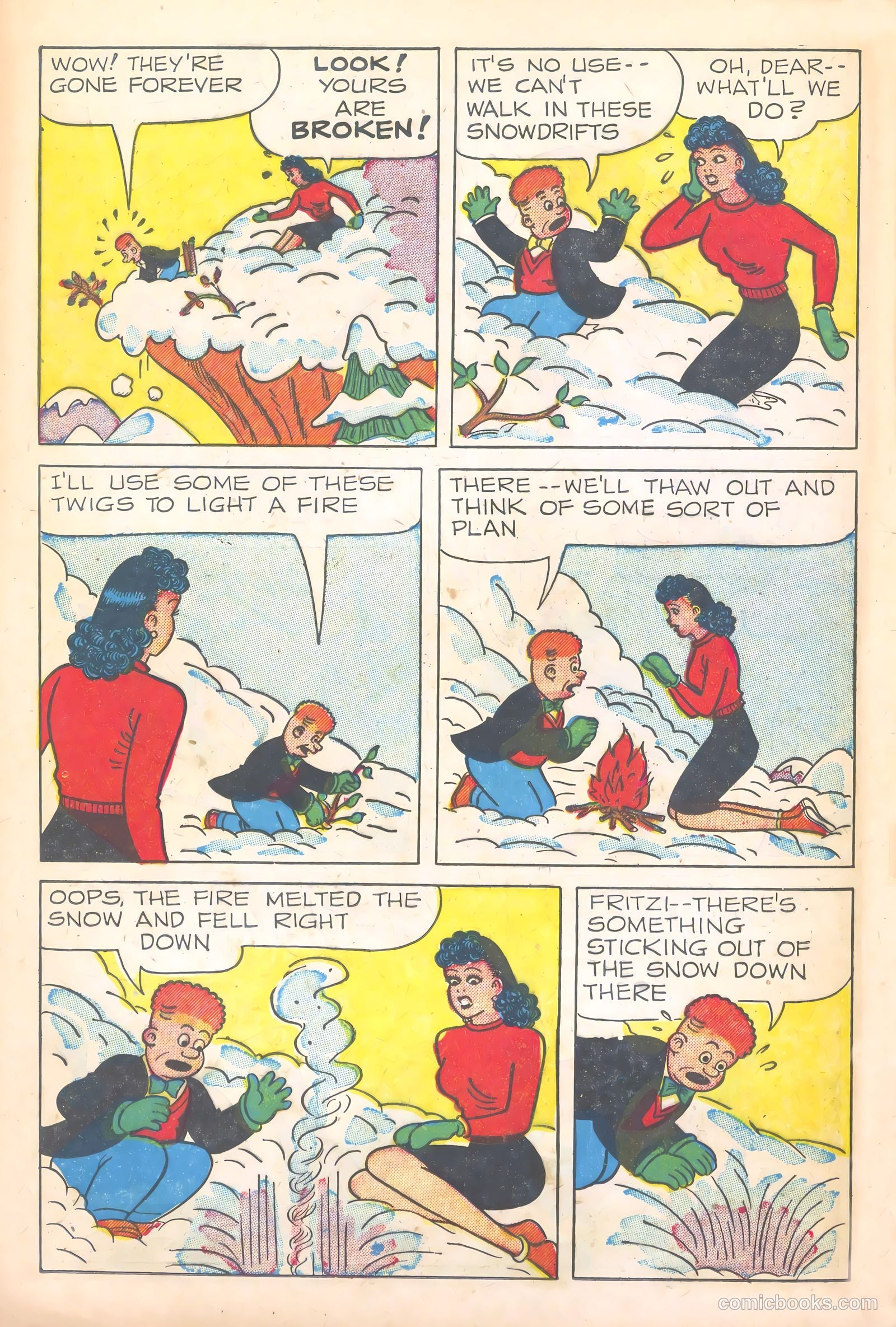 Fritzi Ritz #27 (1953) — page 9 of 33