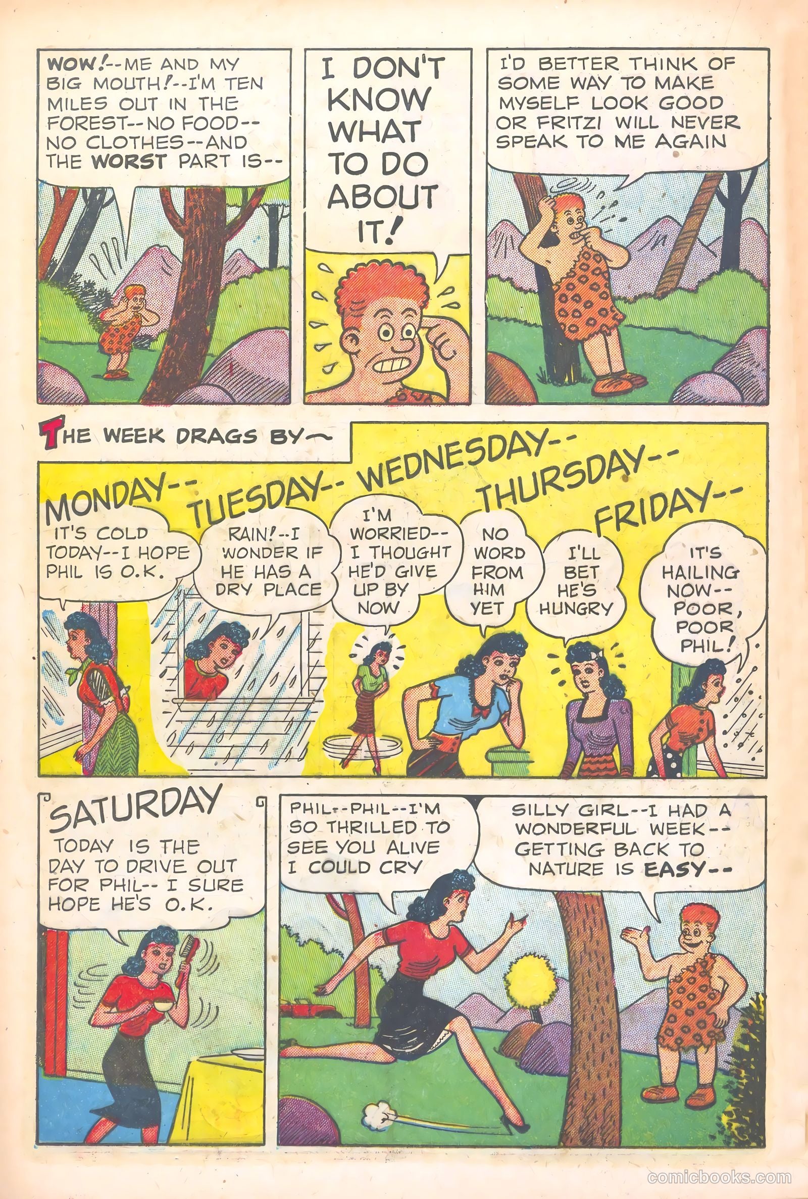 Fritzi Ritz #27 (1953) — page 21 of 33