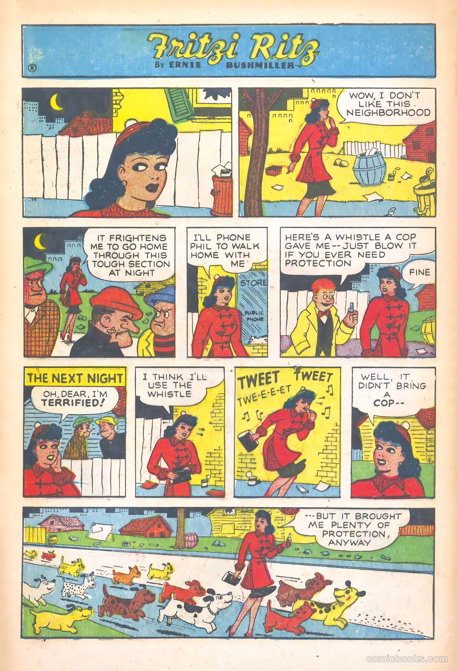 Fritzi Ritz #27 (1953) — page 29 of 33